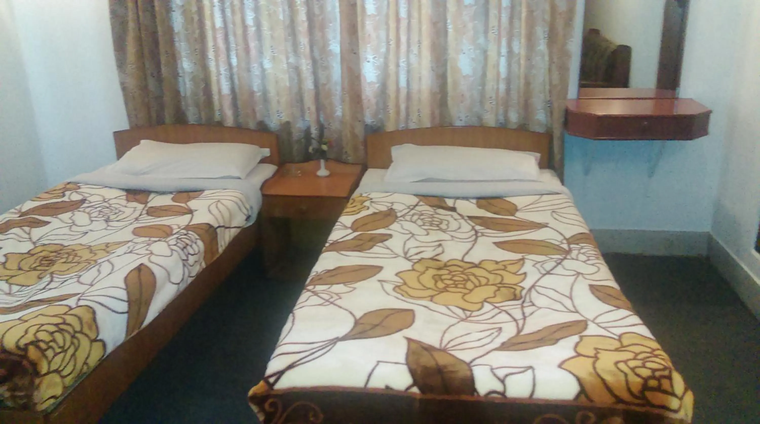 Bed in Hotel Down Town