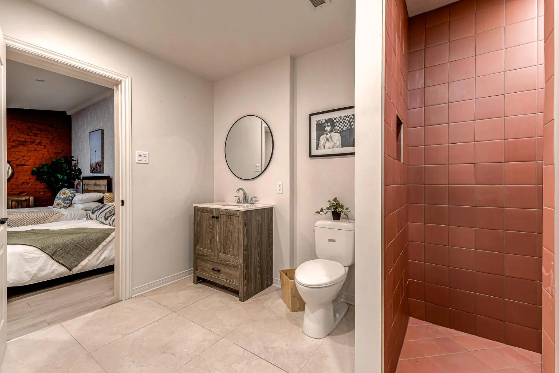 Bed in North House - St Ursule Two-Storey Oasis