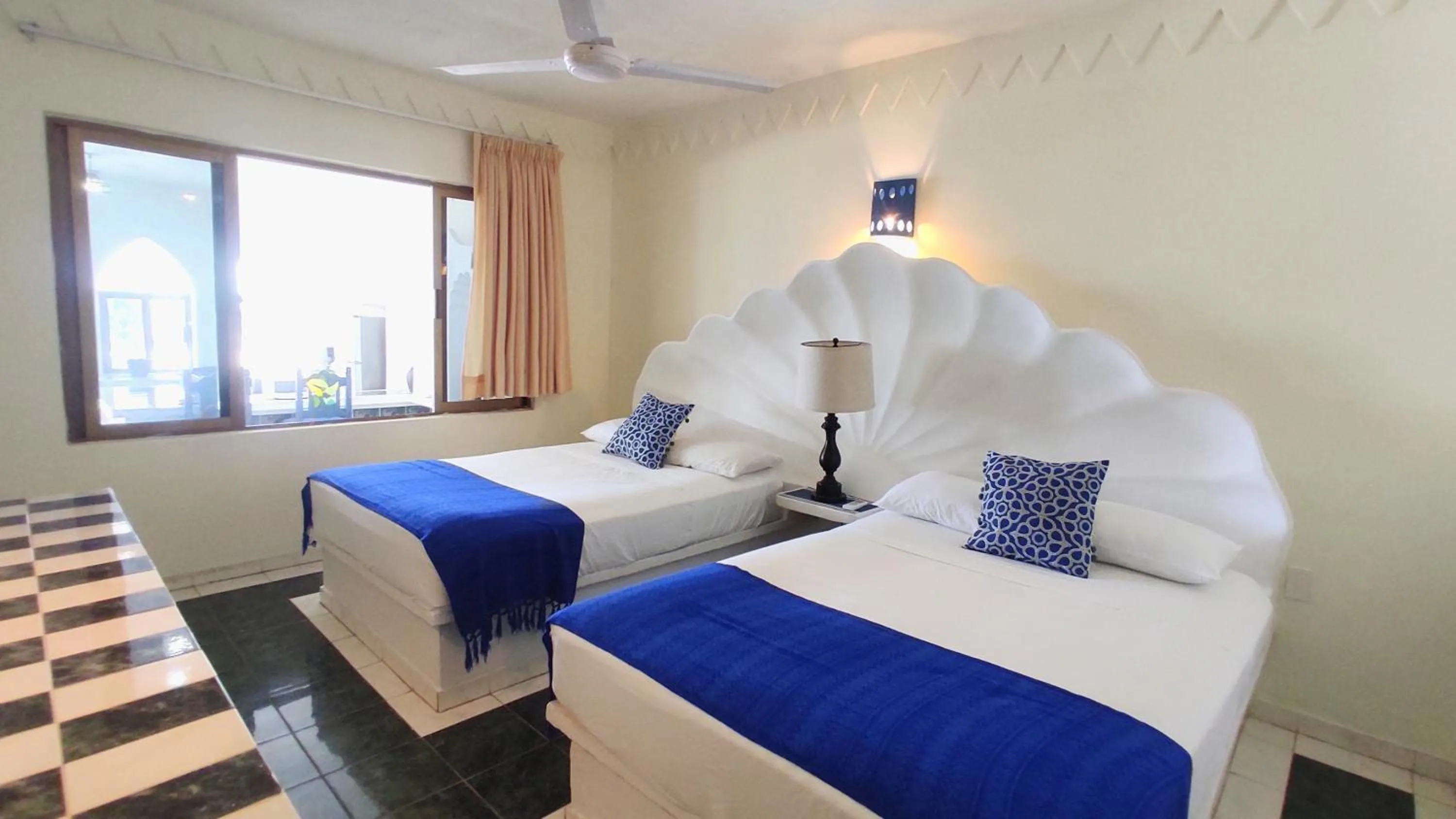 Bedroom, Bed in Villas Paradise