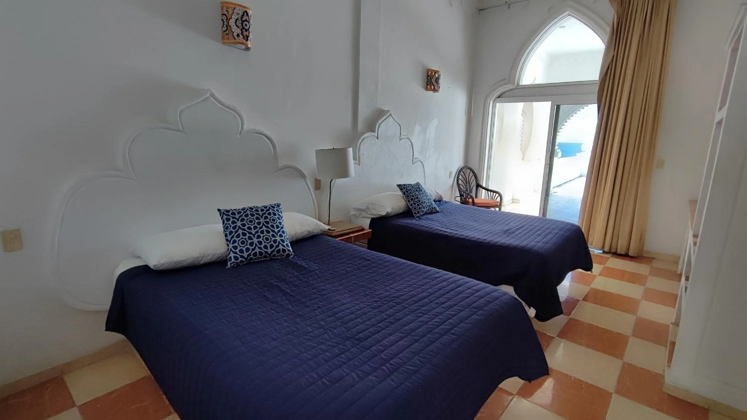 Bedroom, Bed in Villas Paradise