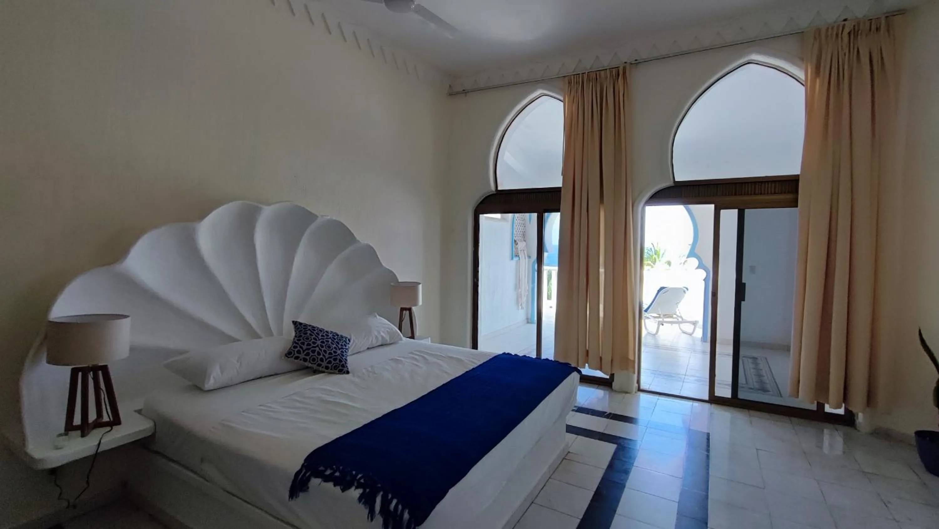 Bedroom, Bed in Villas Paradise