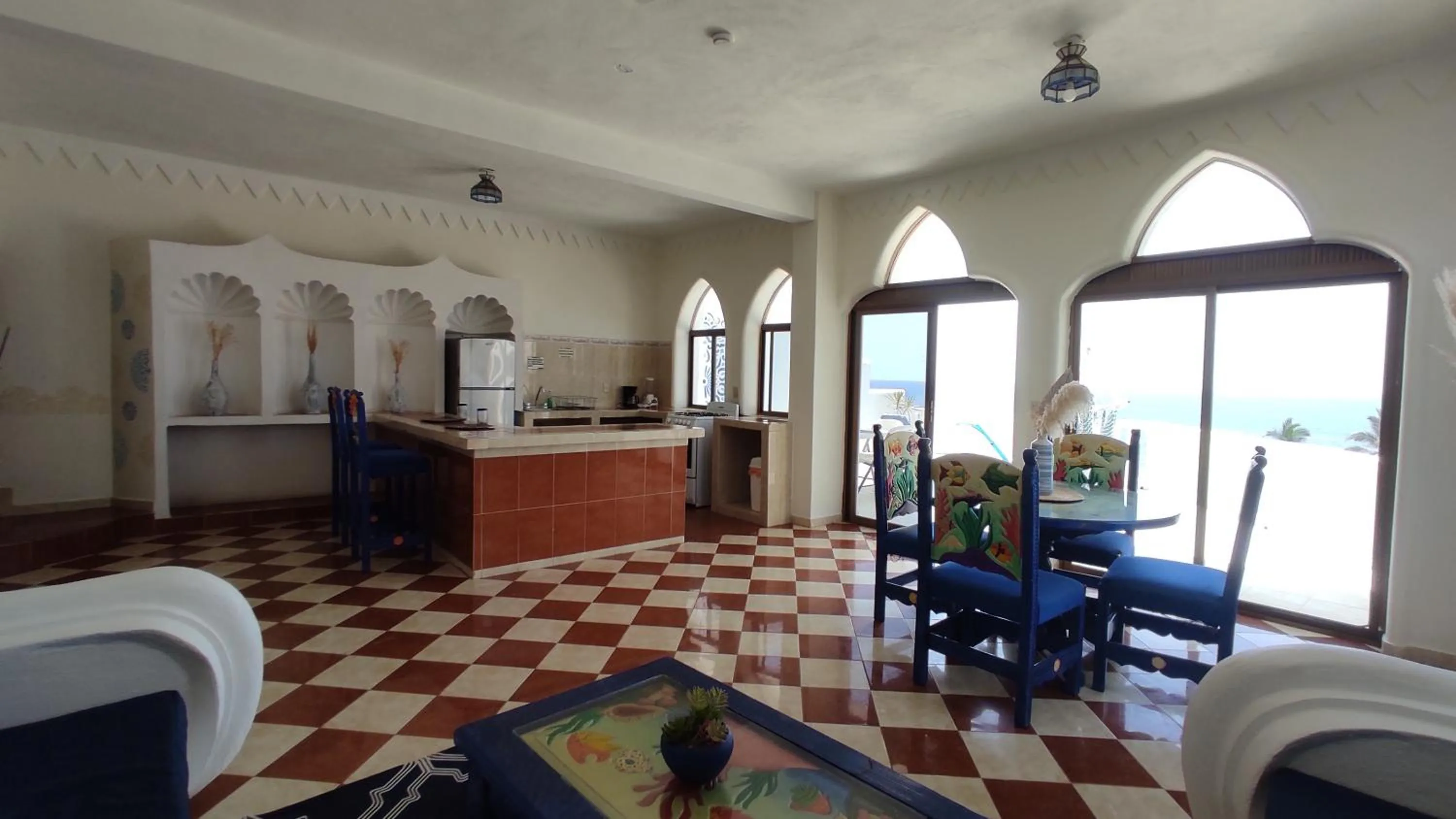 Dining area in Villas Paradise