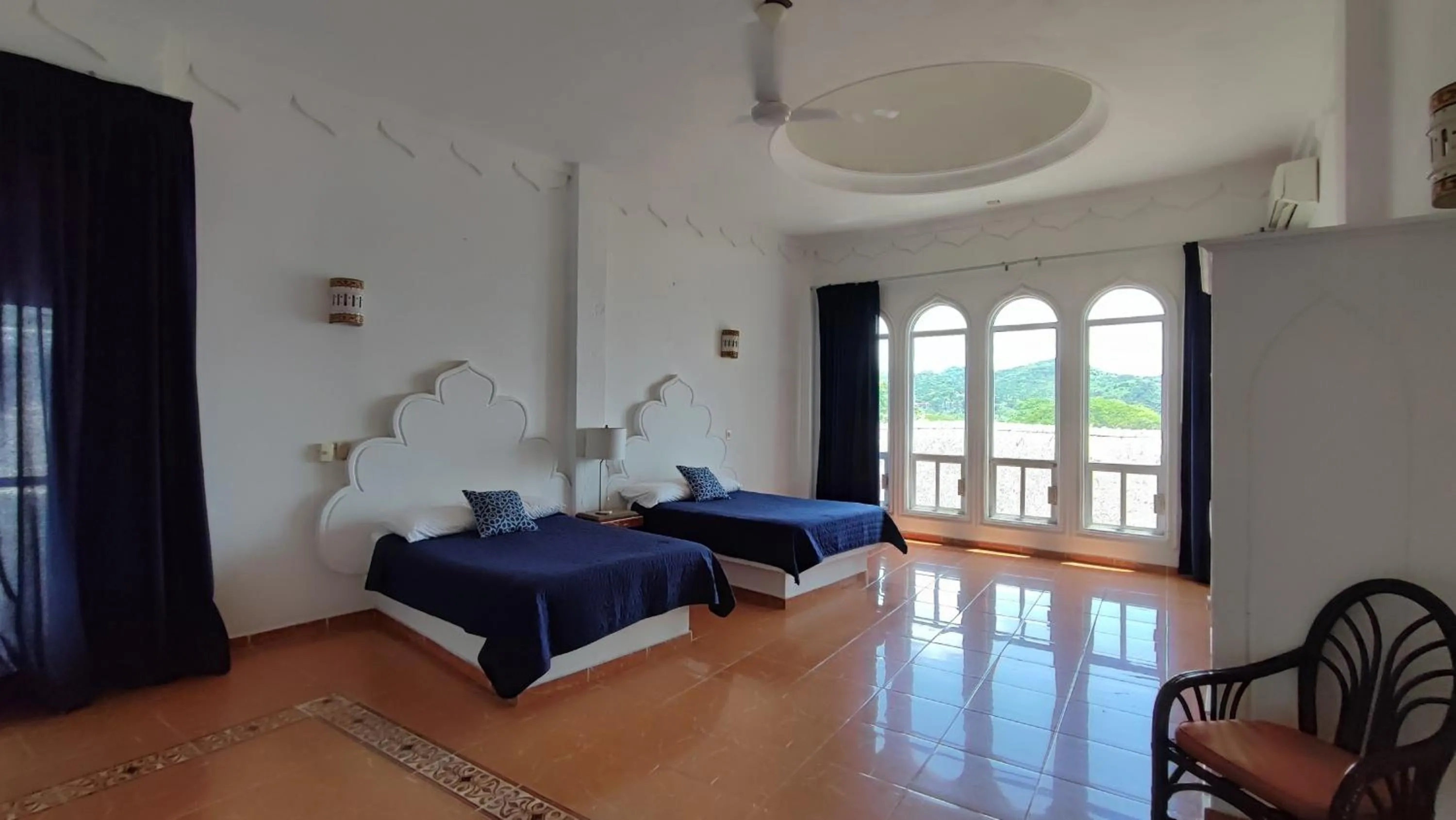 Bedroom, Bed in Villas Paradise