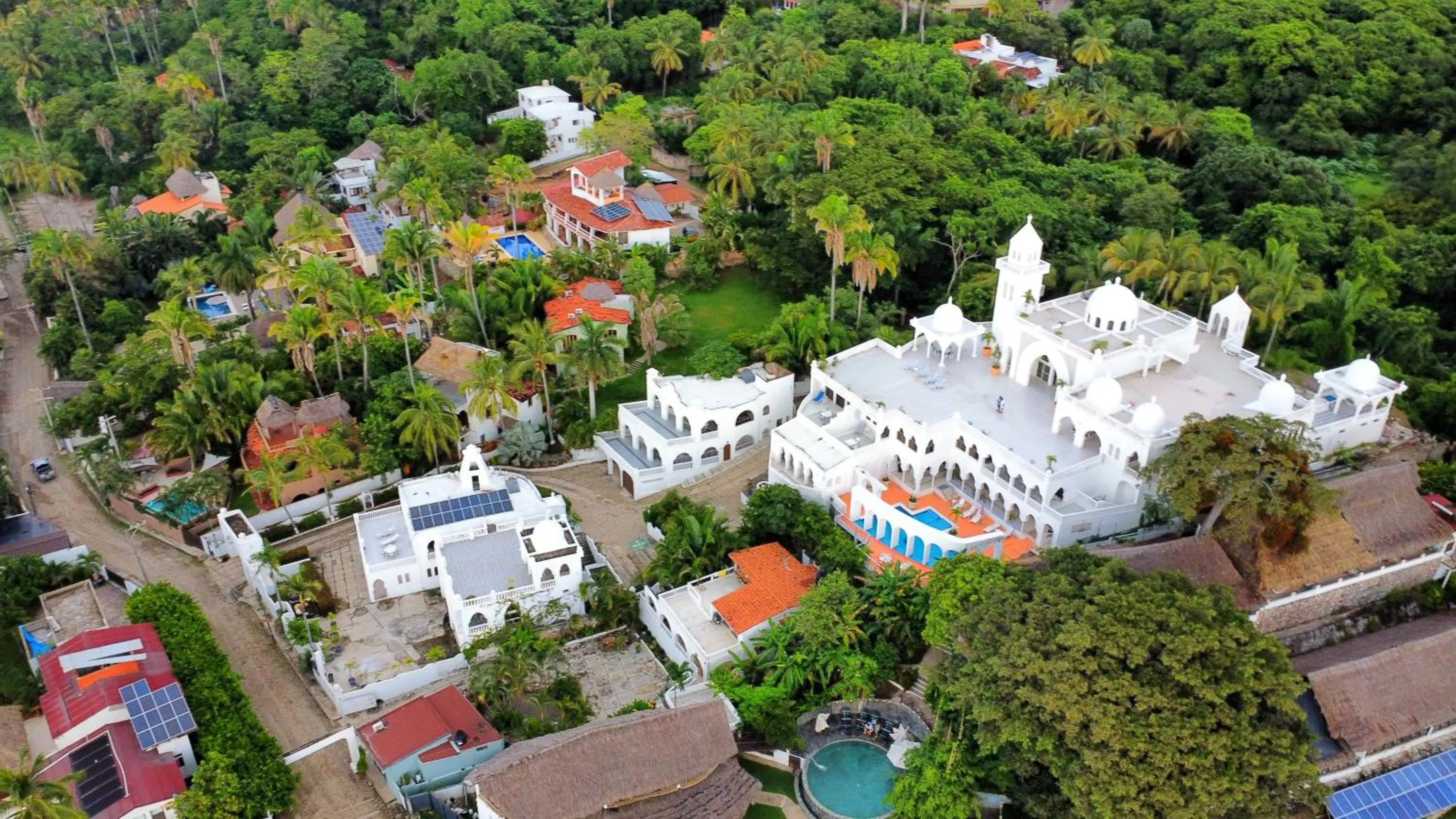 Bird's eye view in Villas Paradise