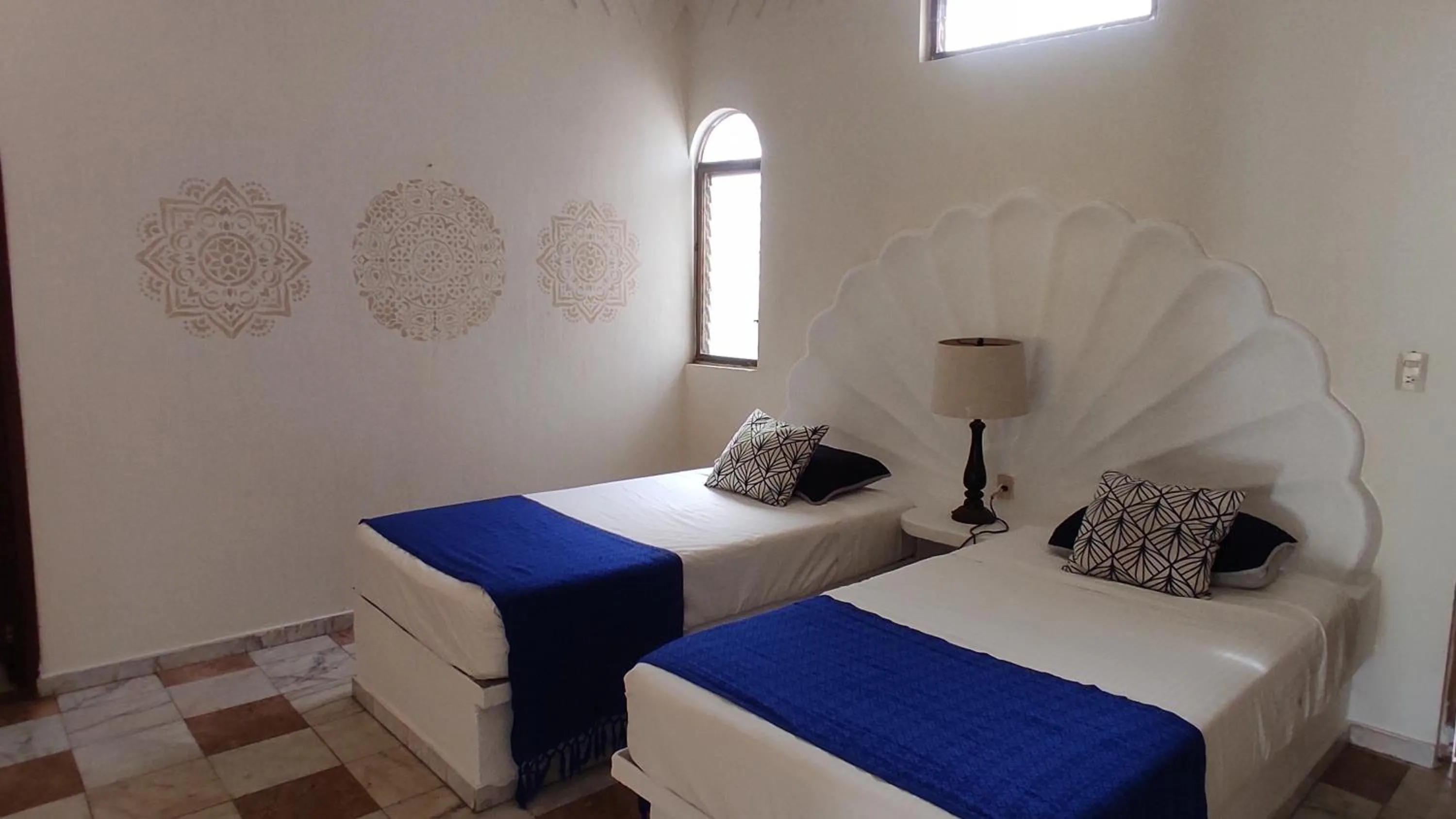 Bedroom, Bed in Villas Paradise