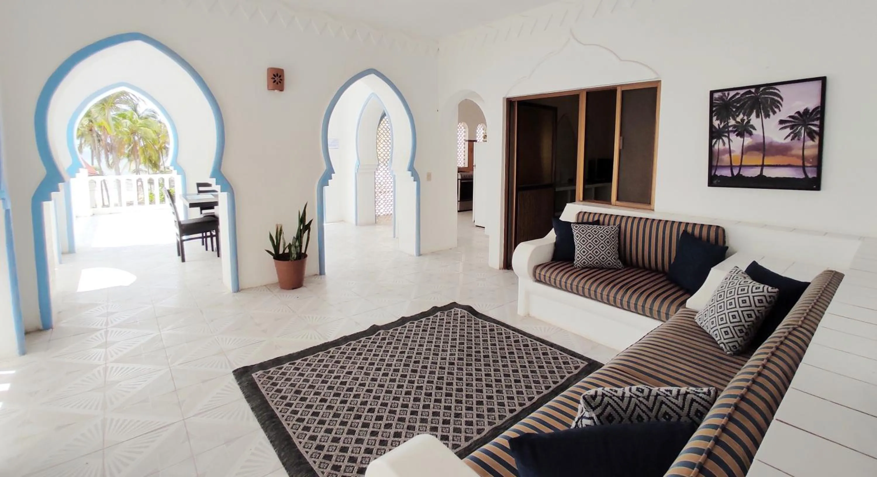 Living room in Villas Paradise