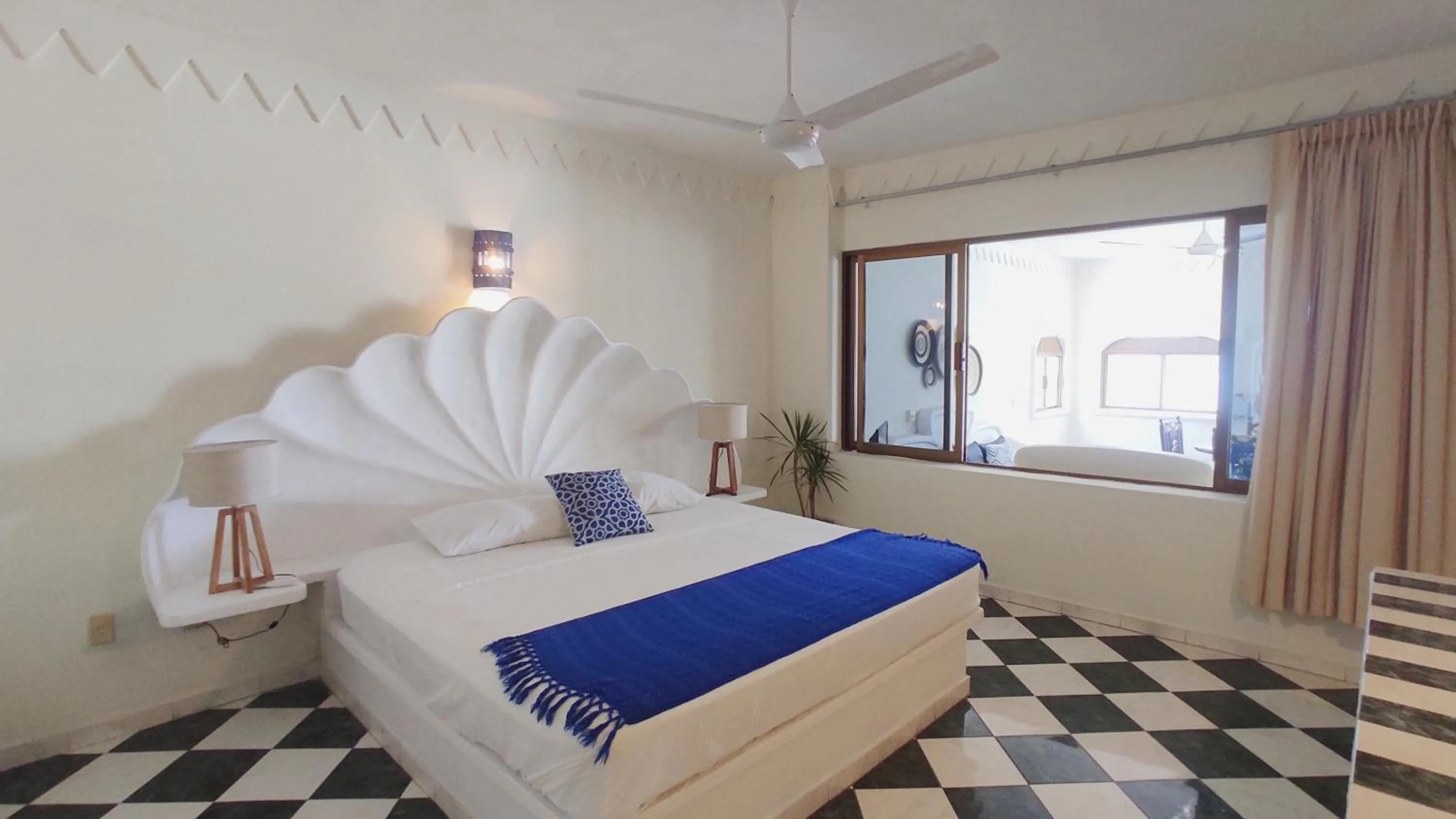 Bedroom, Bed in Villas Paradise