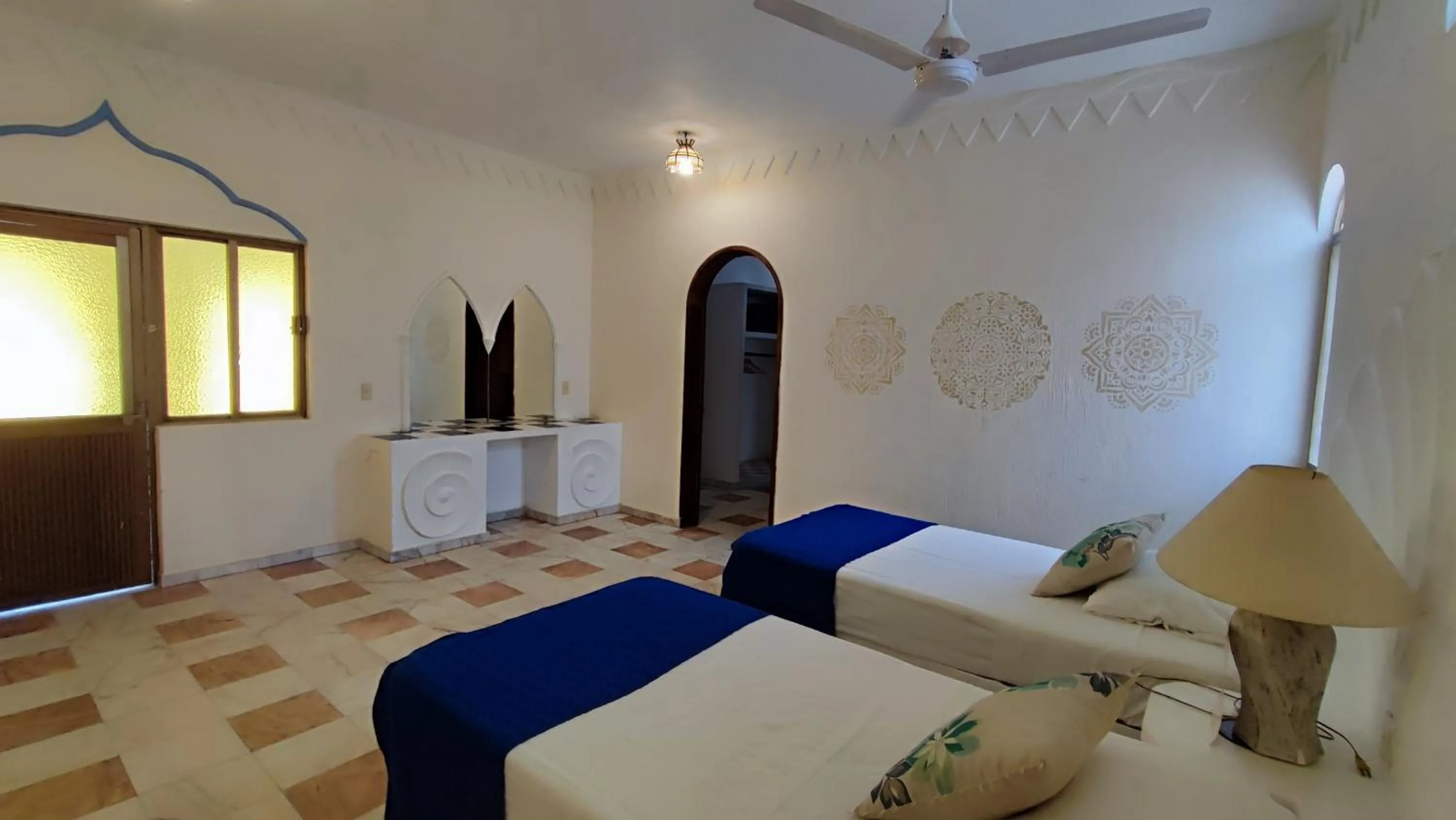 Bedroom, Bed in Villas Paradise