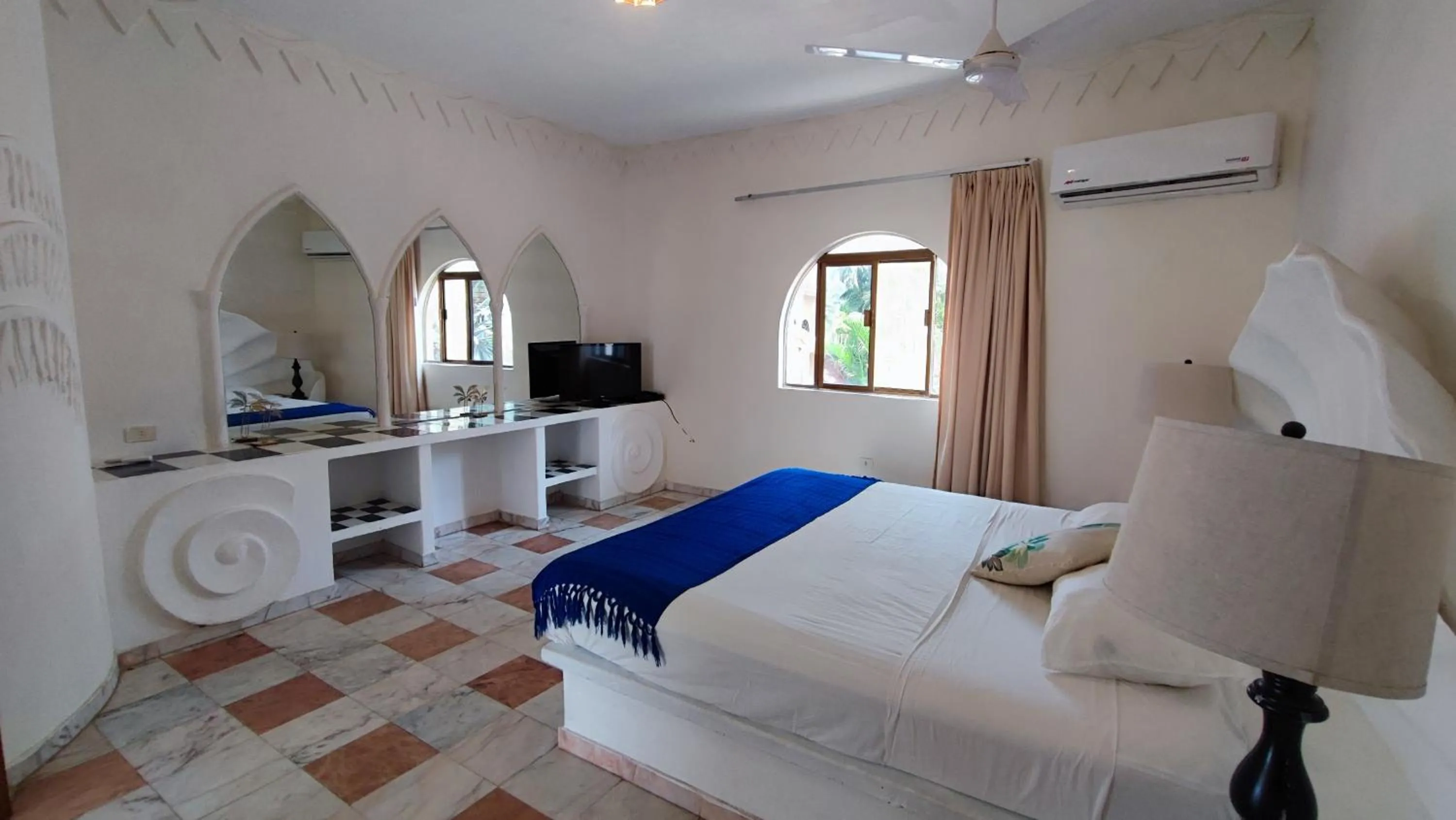 Bedroom, Bed in Villas Paradise