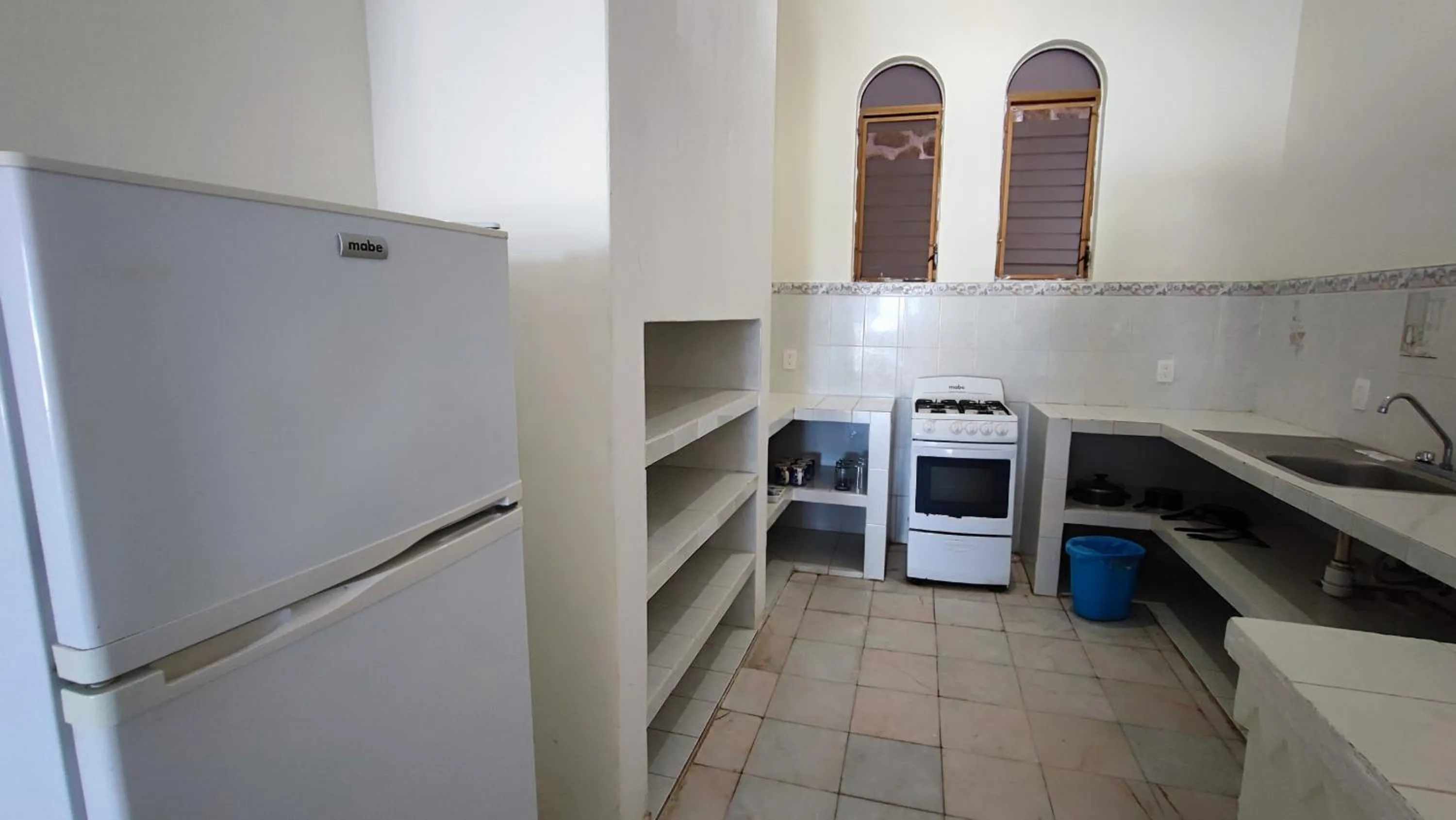 Kitchen or kitchenette in Villas Paradise