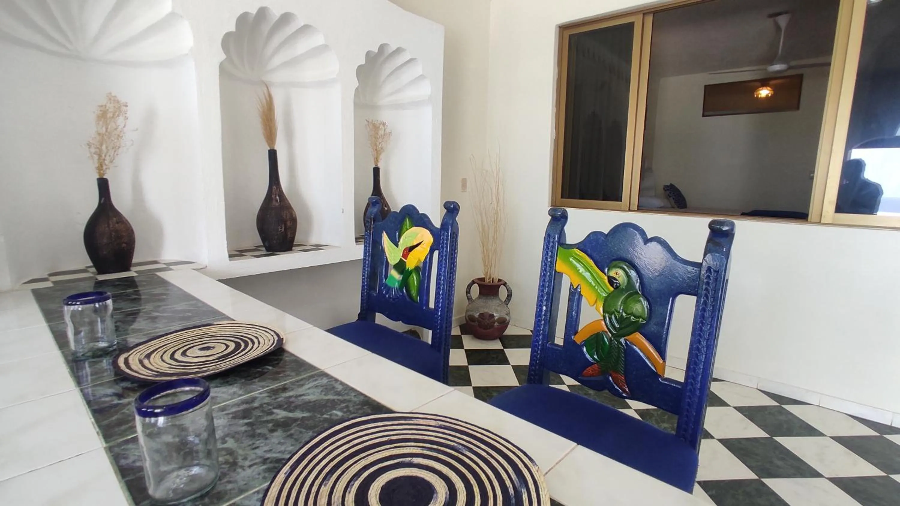 Dining area in Villas Paradise