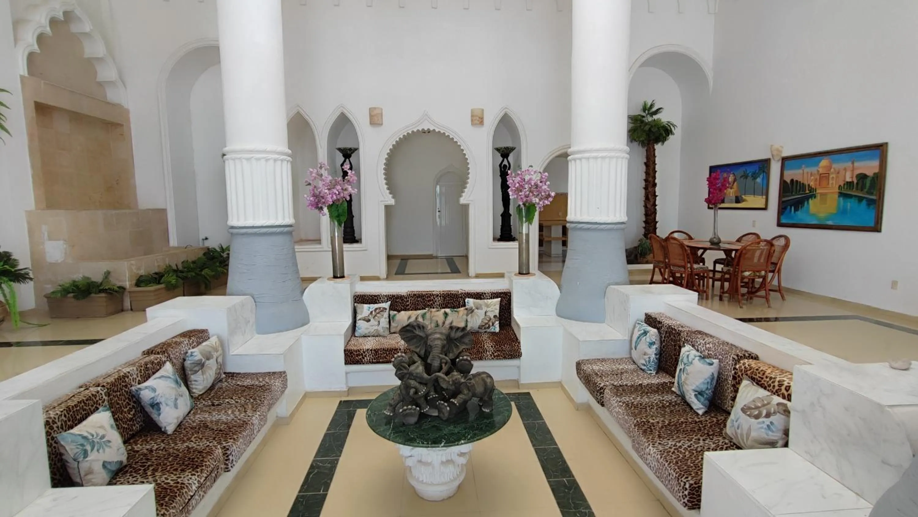 Living room in Villas Paradise