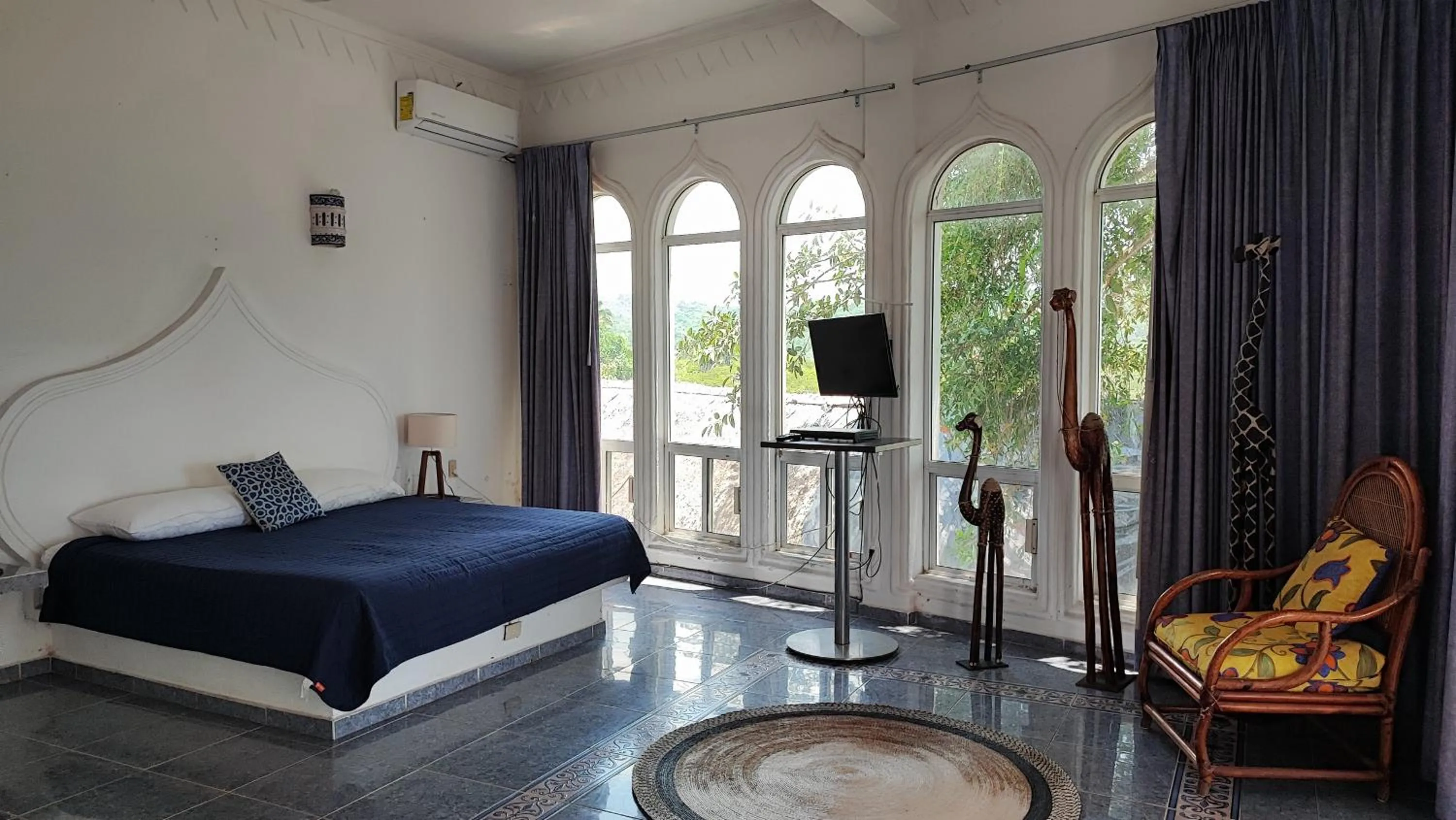 Bedroom, Bed in Villas Paradise
