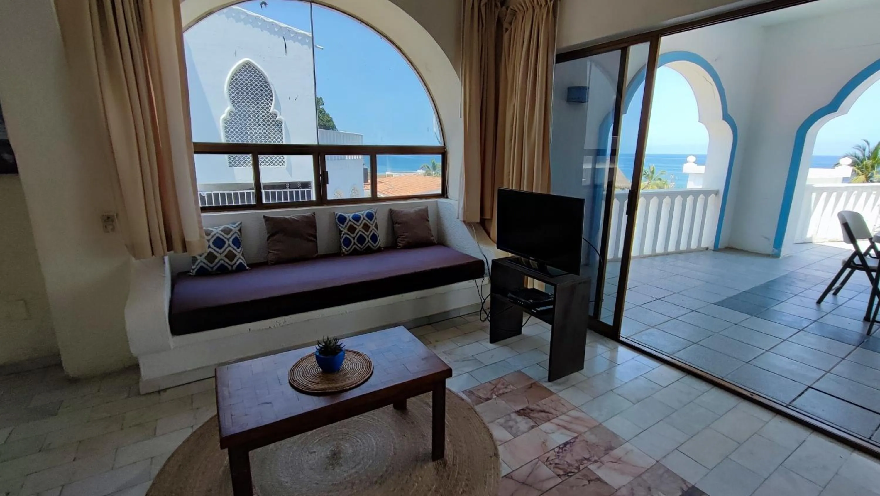 Seating area in Villas Paradise