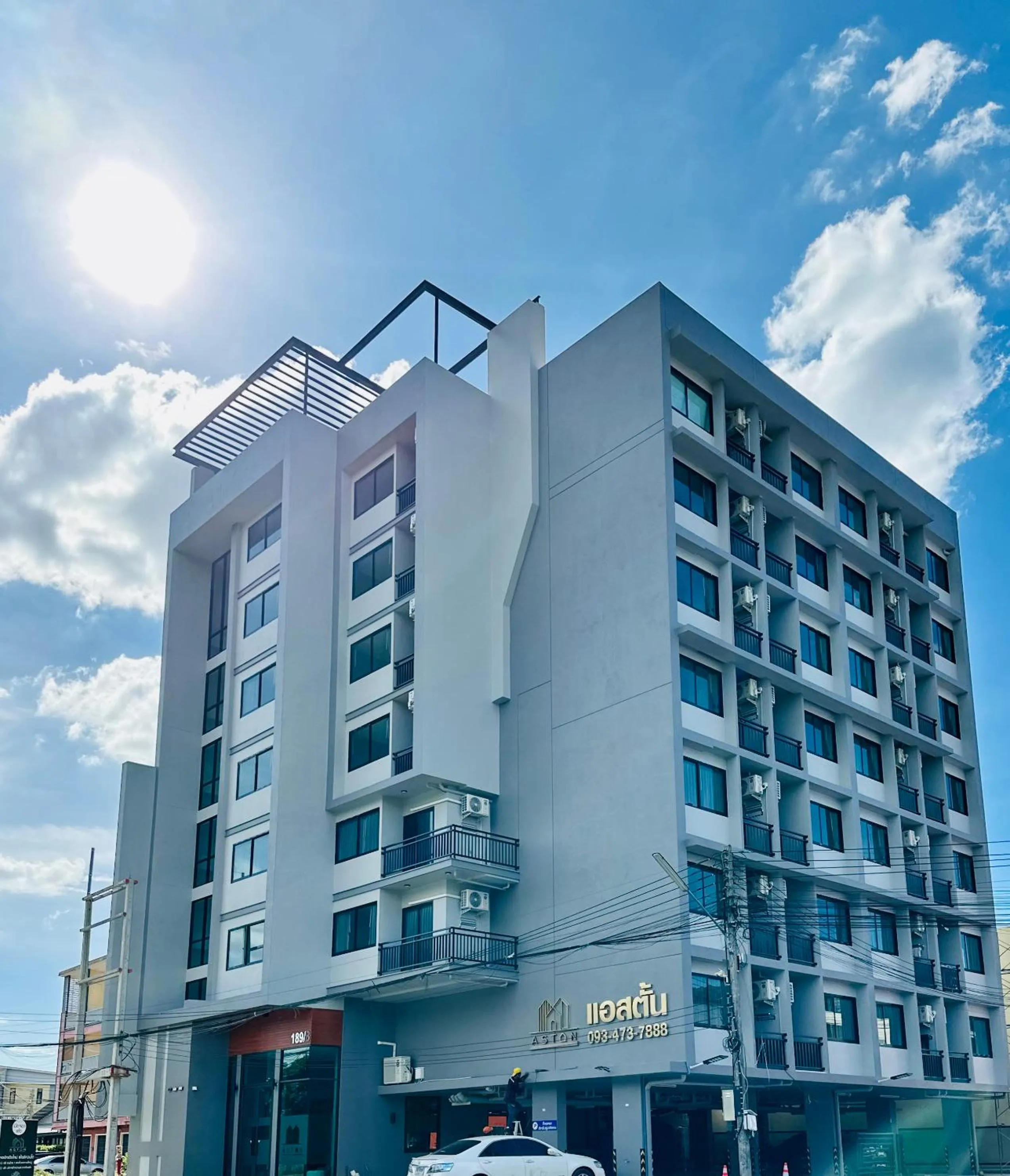 Property building in Aston Residence Hatyai