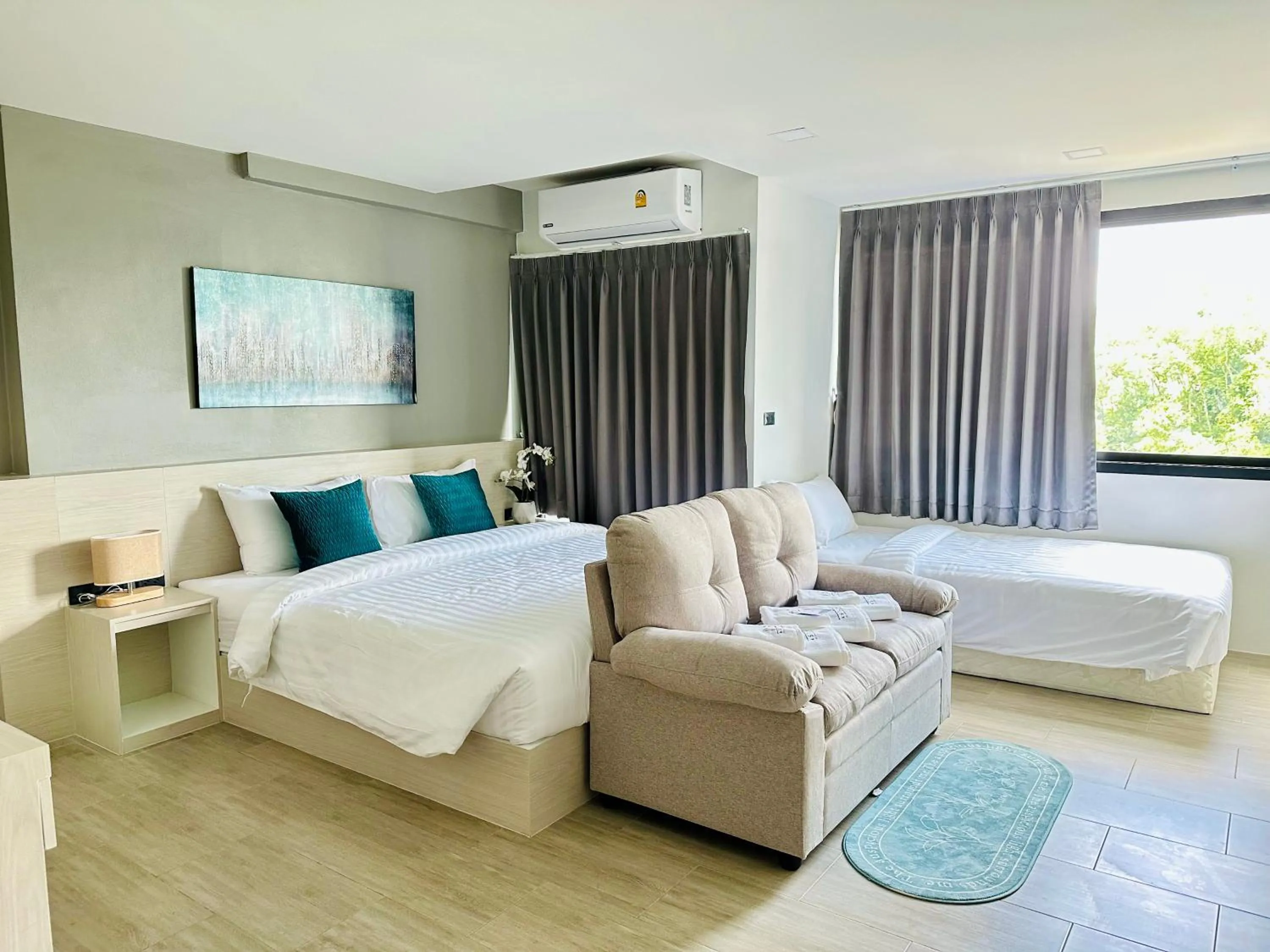 Bed in Aston Residence Hatyai