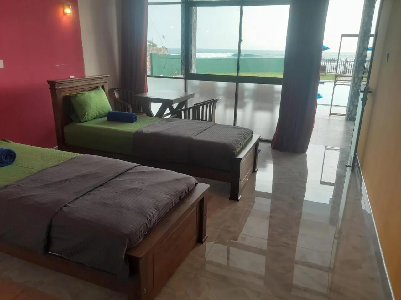 Bedroom, Bed in Beach House