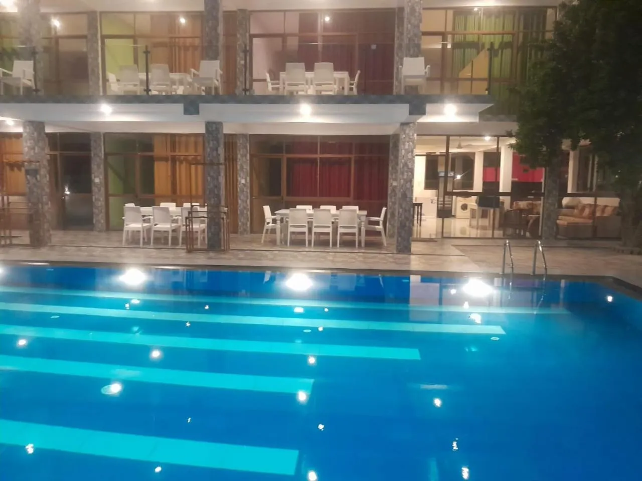 Swimming pool in Beach House