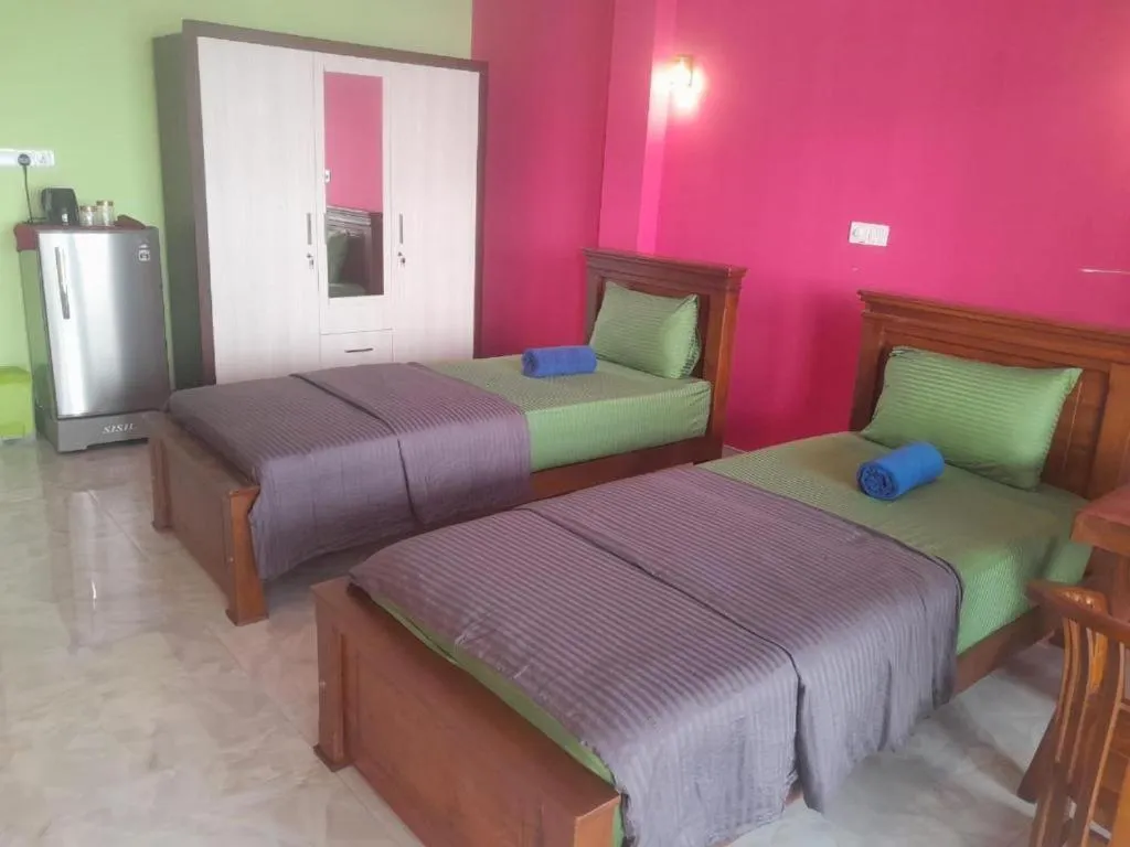 Bedroom, Bed in Beach House