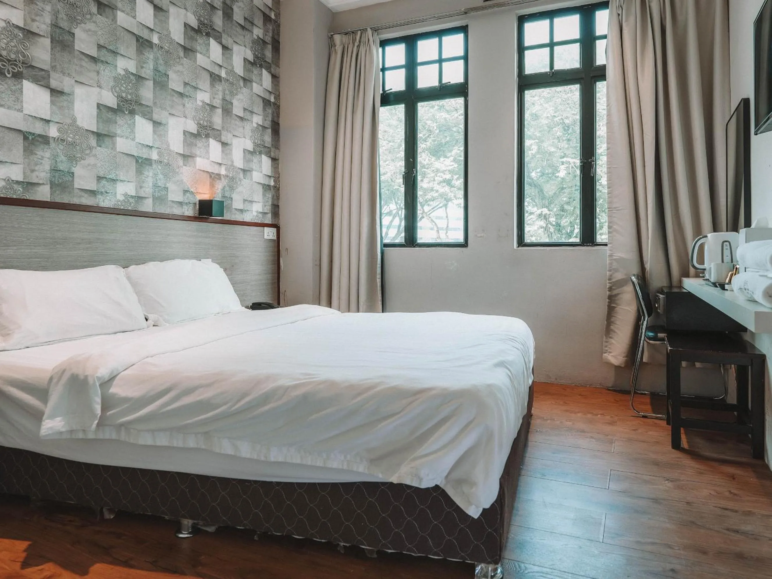 Bed in The Noble Hotel