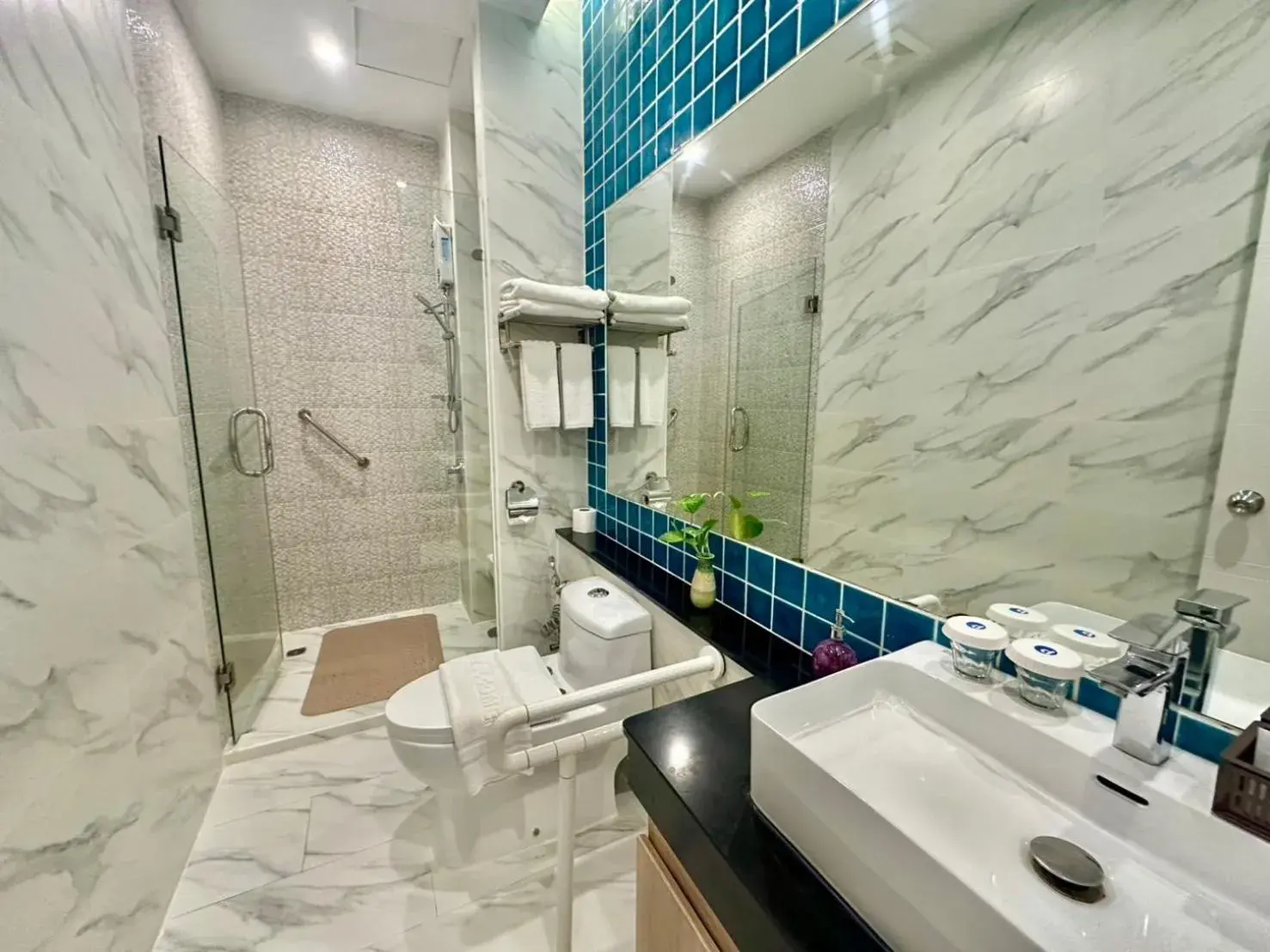 Bathroom in D Eco Wellness Center Bathroom in D Eco Wellness Center