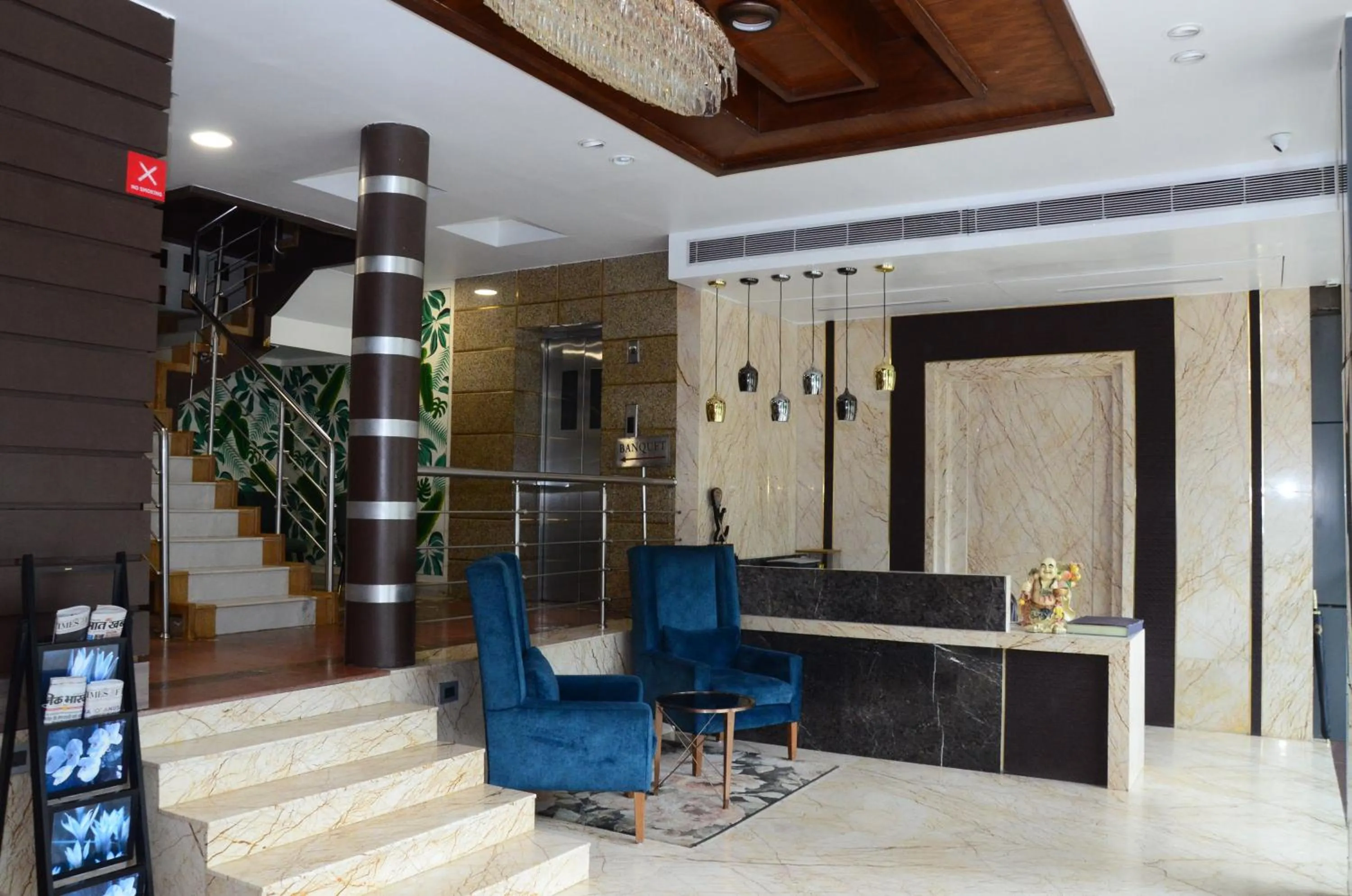 Lobby or reception in CRYTSAL RESIDENCY