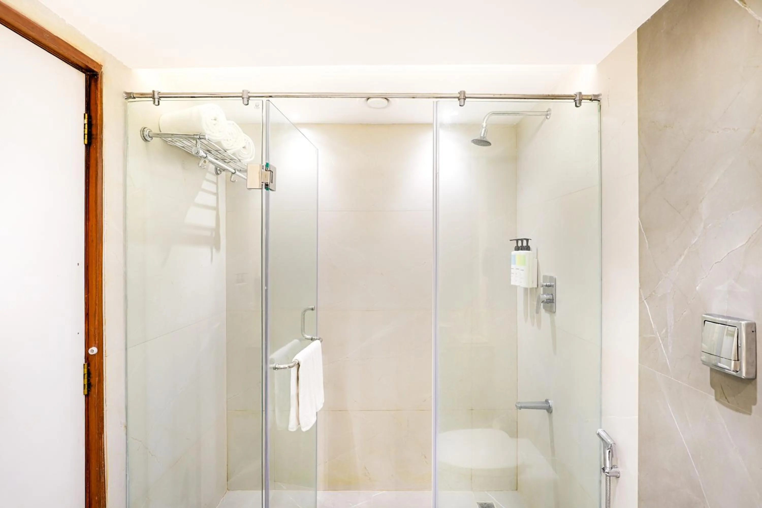 Shower in Club Mahindra Golden Landmark, Mysuru