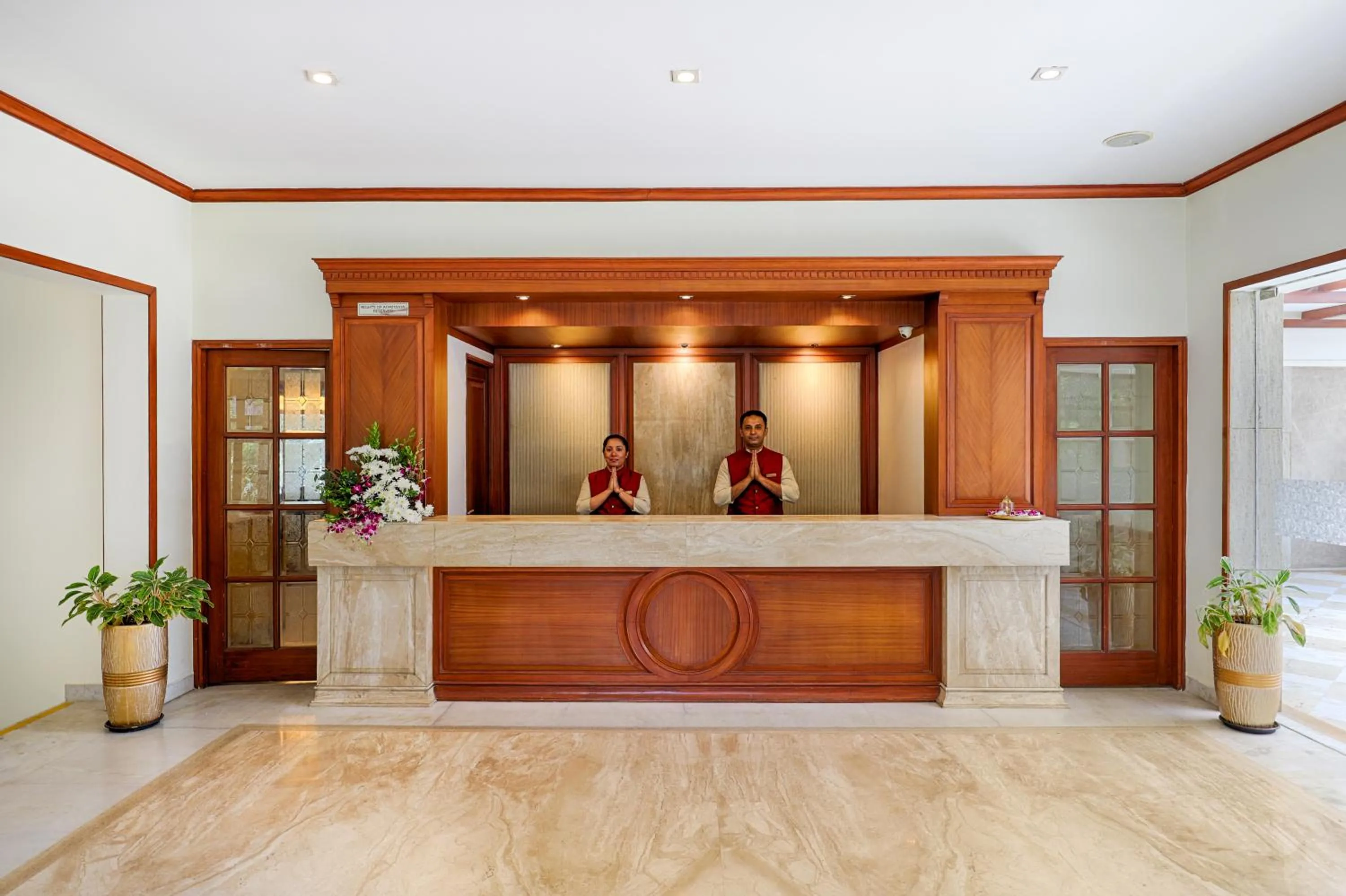 Lobby or reception in Club Mahindra Golden Landmark, Mysuru