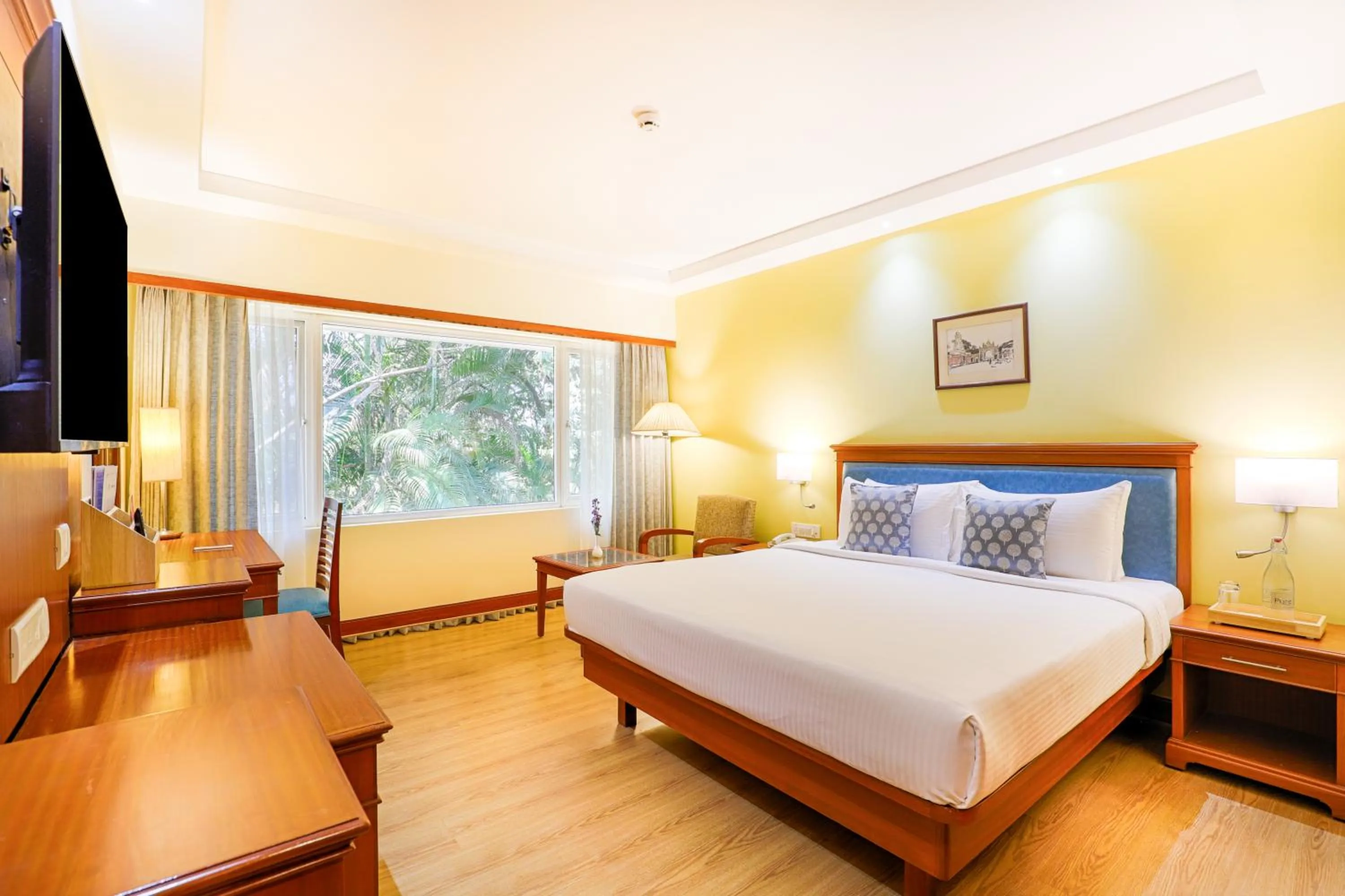 Bed in Club Mahindra Golden Landmark, Mysuru