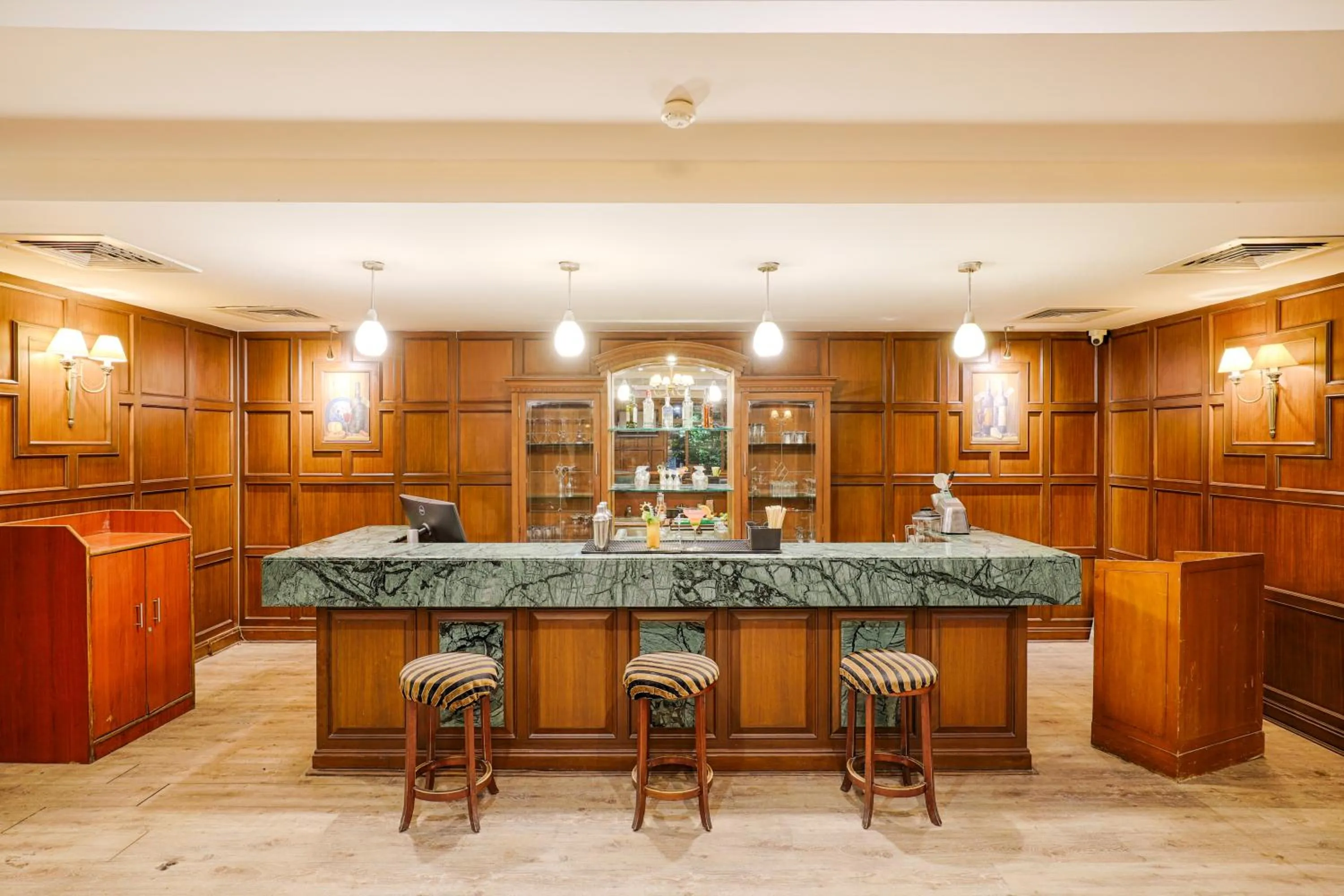 Lounge or bar in Club Mahindra Golden Landmark, Mysuru