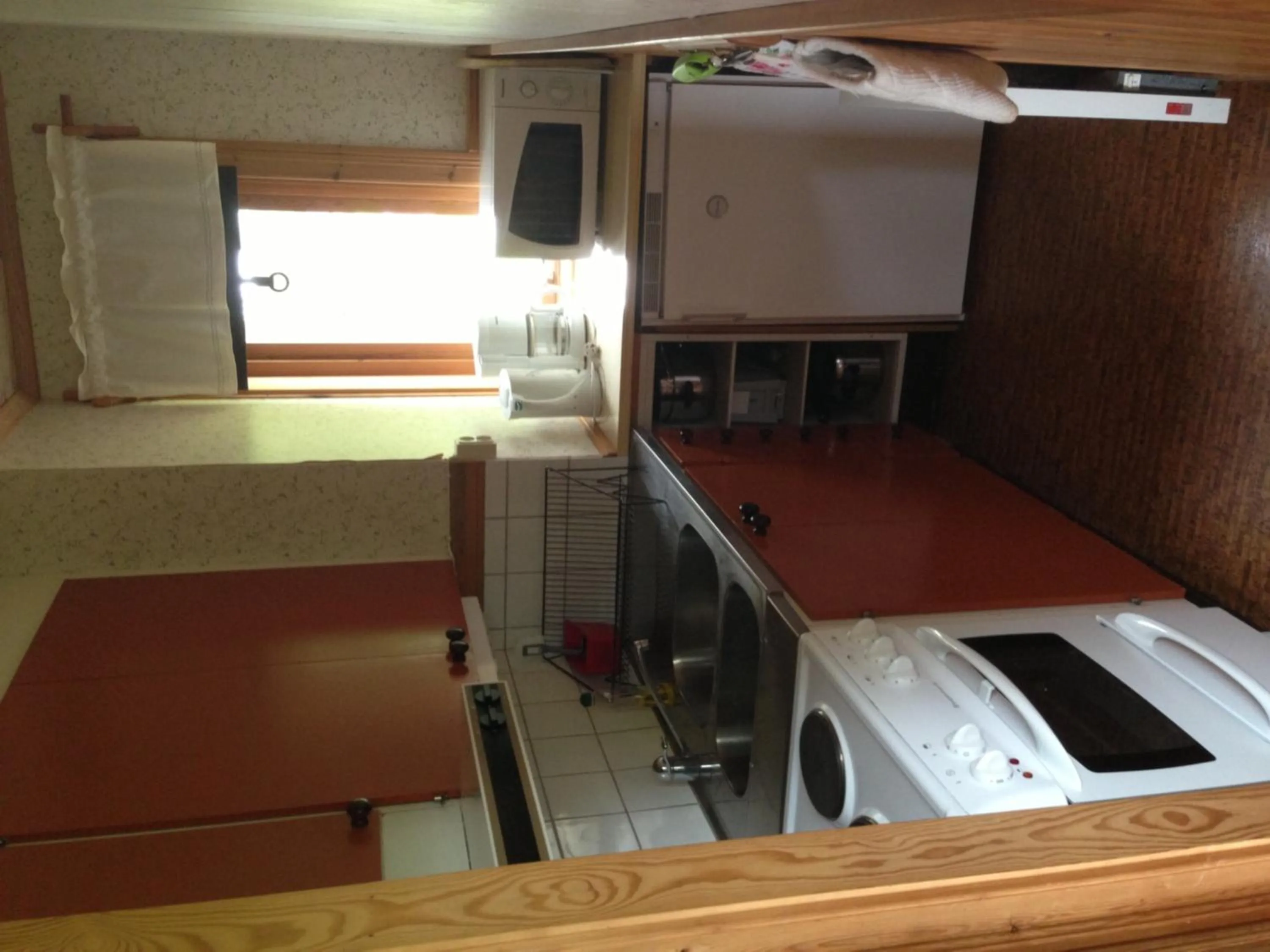 Kitchen or kitchenette in Hansjö Stugby - Mickolavägen