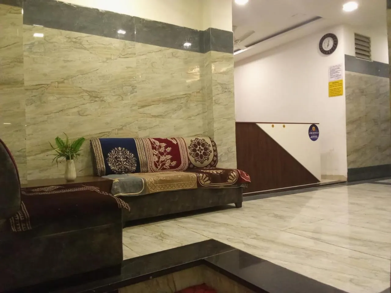 Seating area in Hotel Lakshya Sheesh Mahal Indore