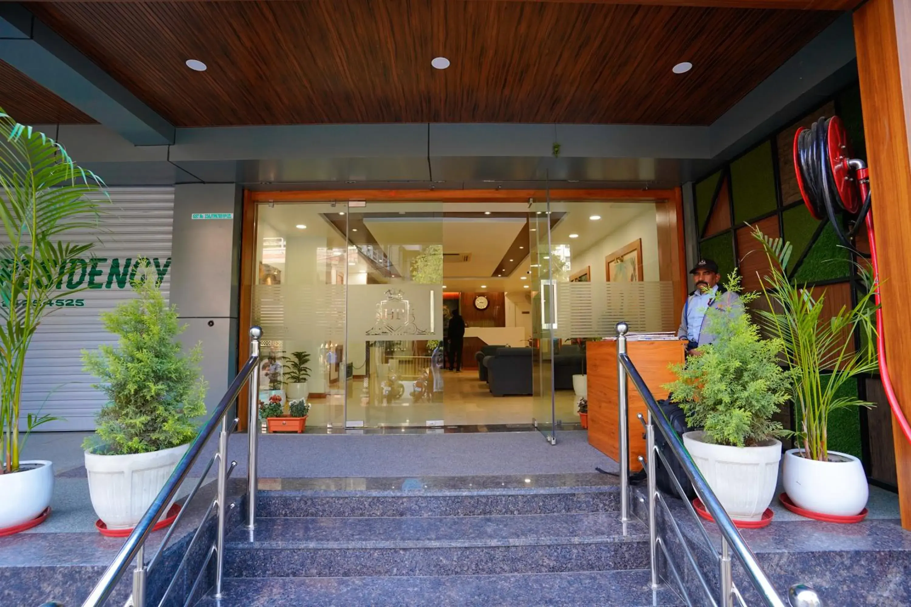 Facade/entrance in Hotel Heera Residency Facade/entrance in Hotel Heera Residency