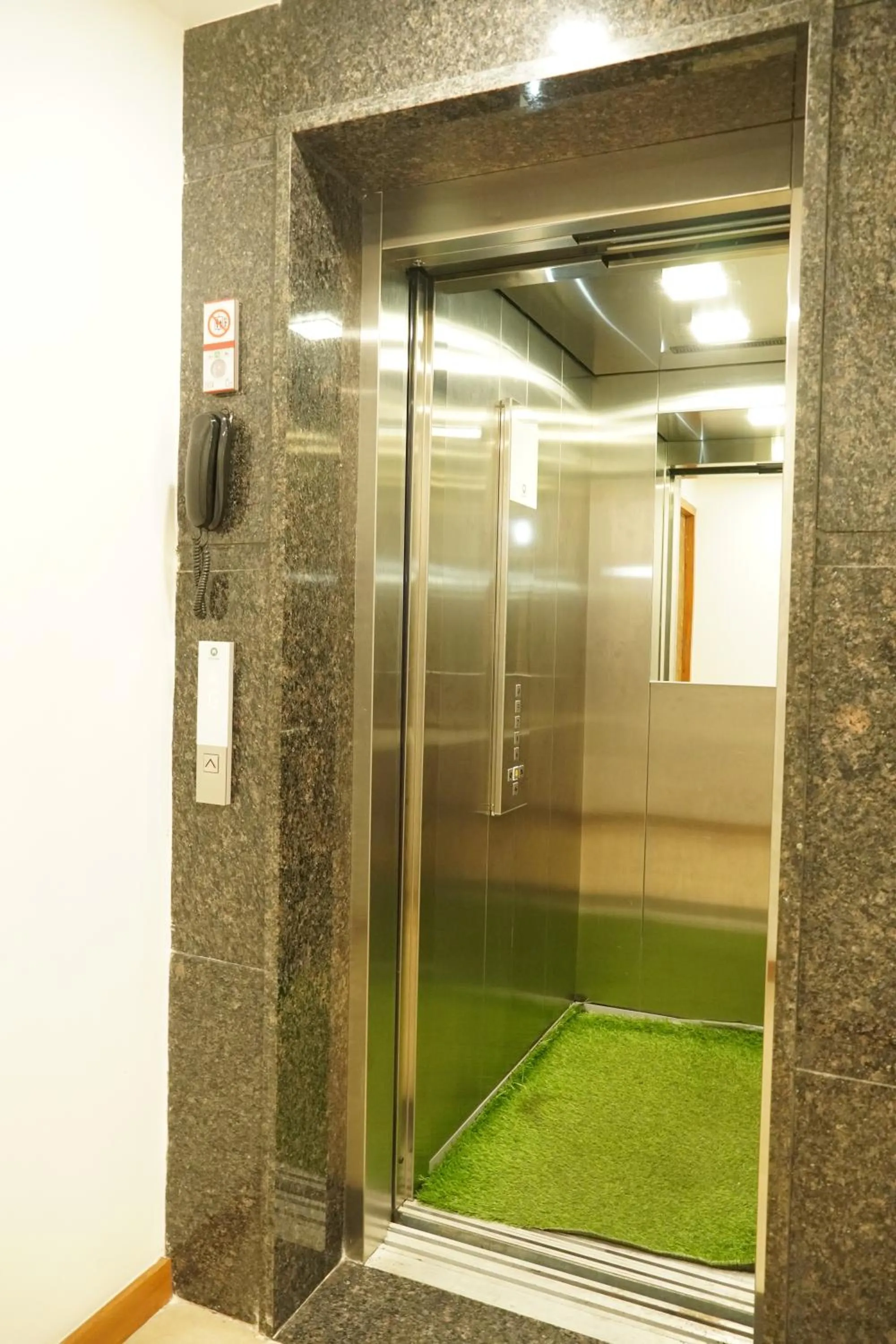 elevator in Hotel Heera Residency