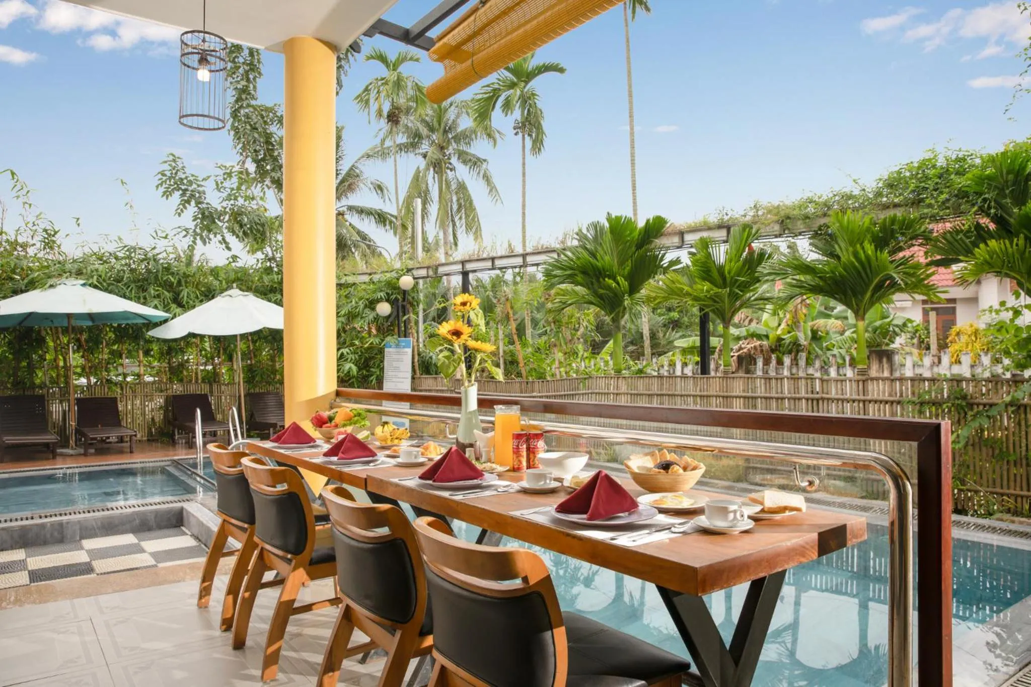 Patio in Lancelynk Retreat Hoi An