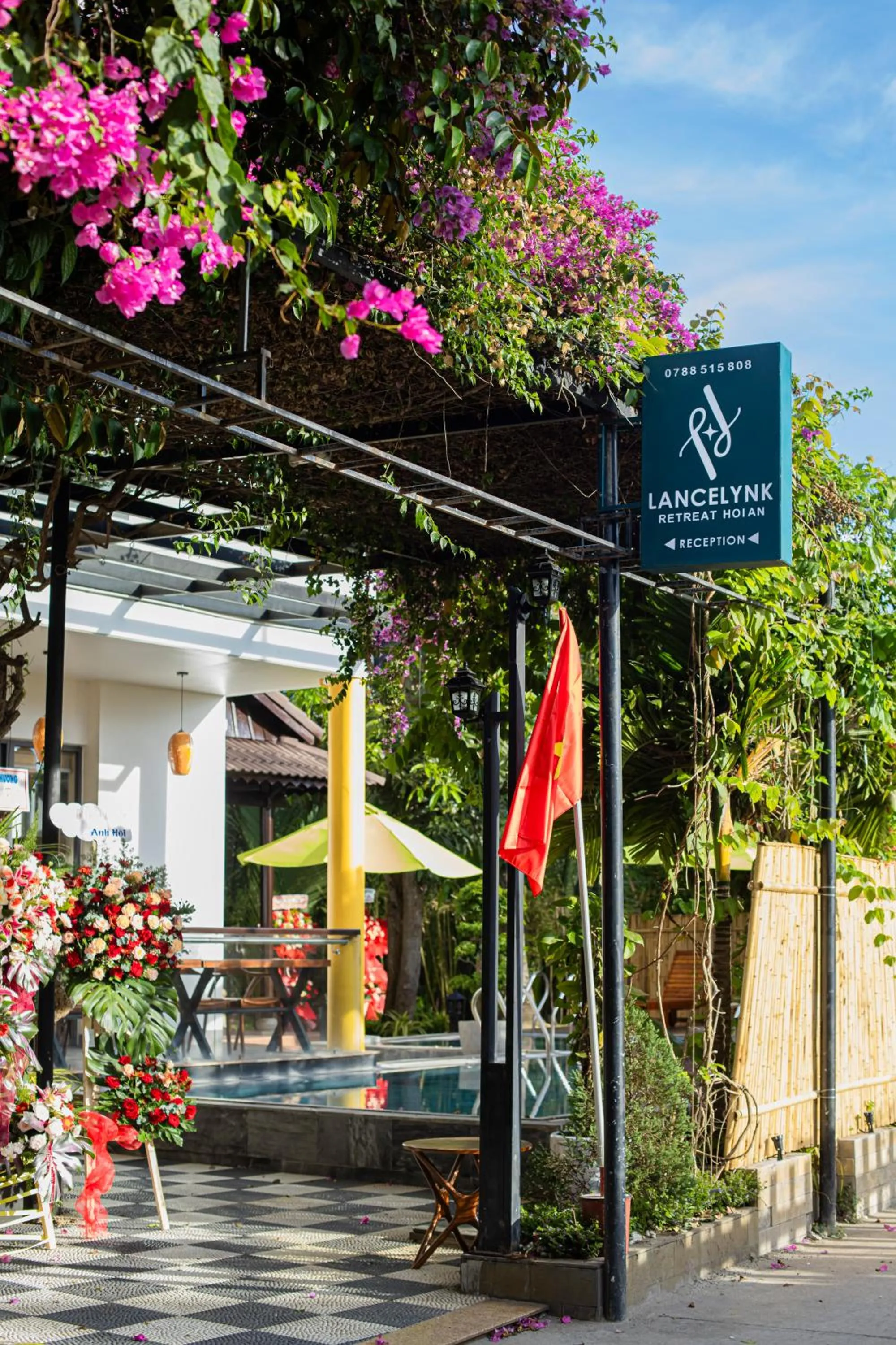 Patio in Lancelynk Retreat Hoi An