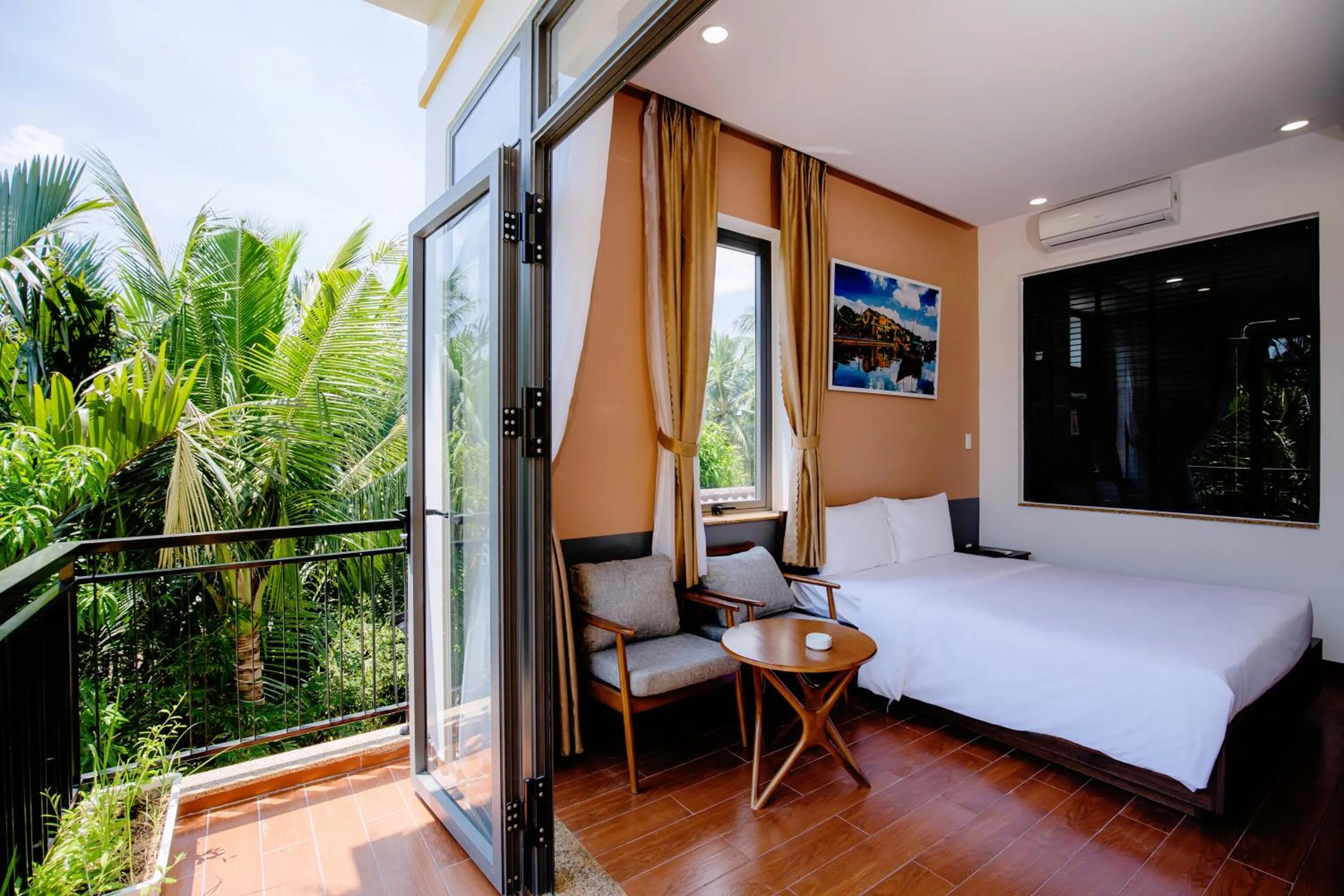 Patio, Bed in Lancelynk Retreat Hoi An