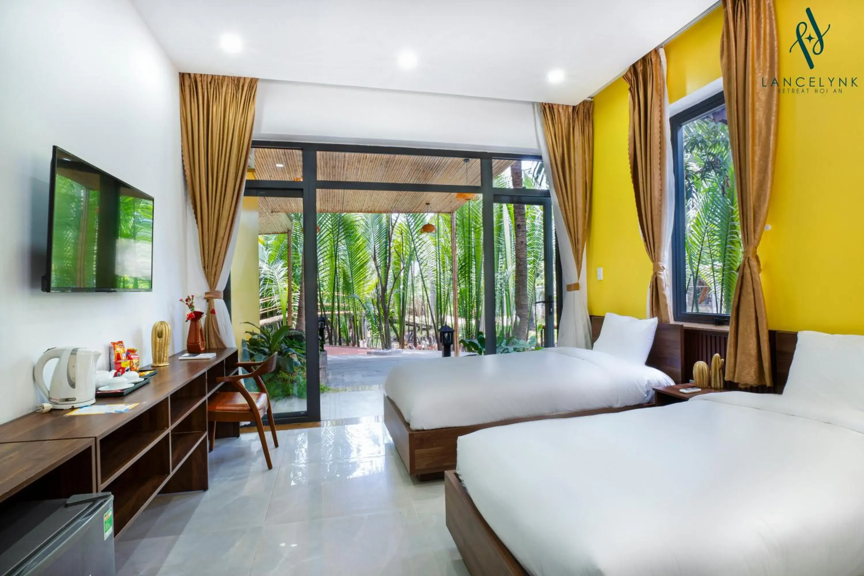 Twin Room with Bath in Lancelynk Retreat Hoi An Twin Room with Bath in Lancelynk Retreat Hoi An