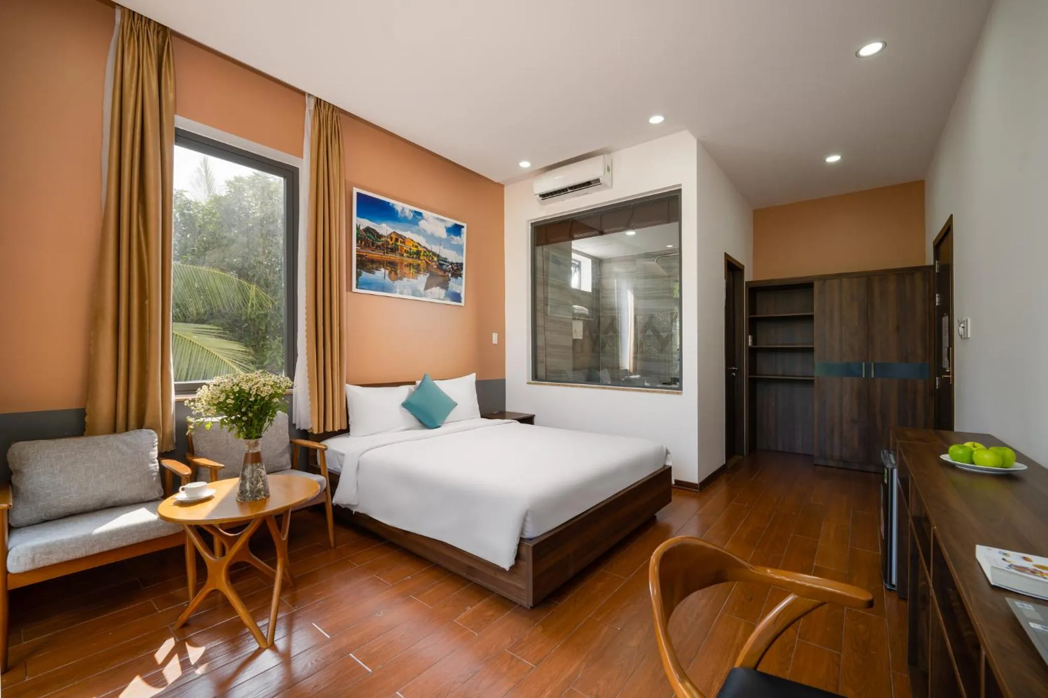 Bed in Lancelynk Retreat Hoi An