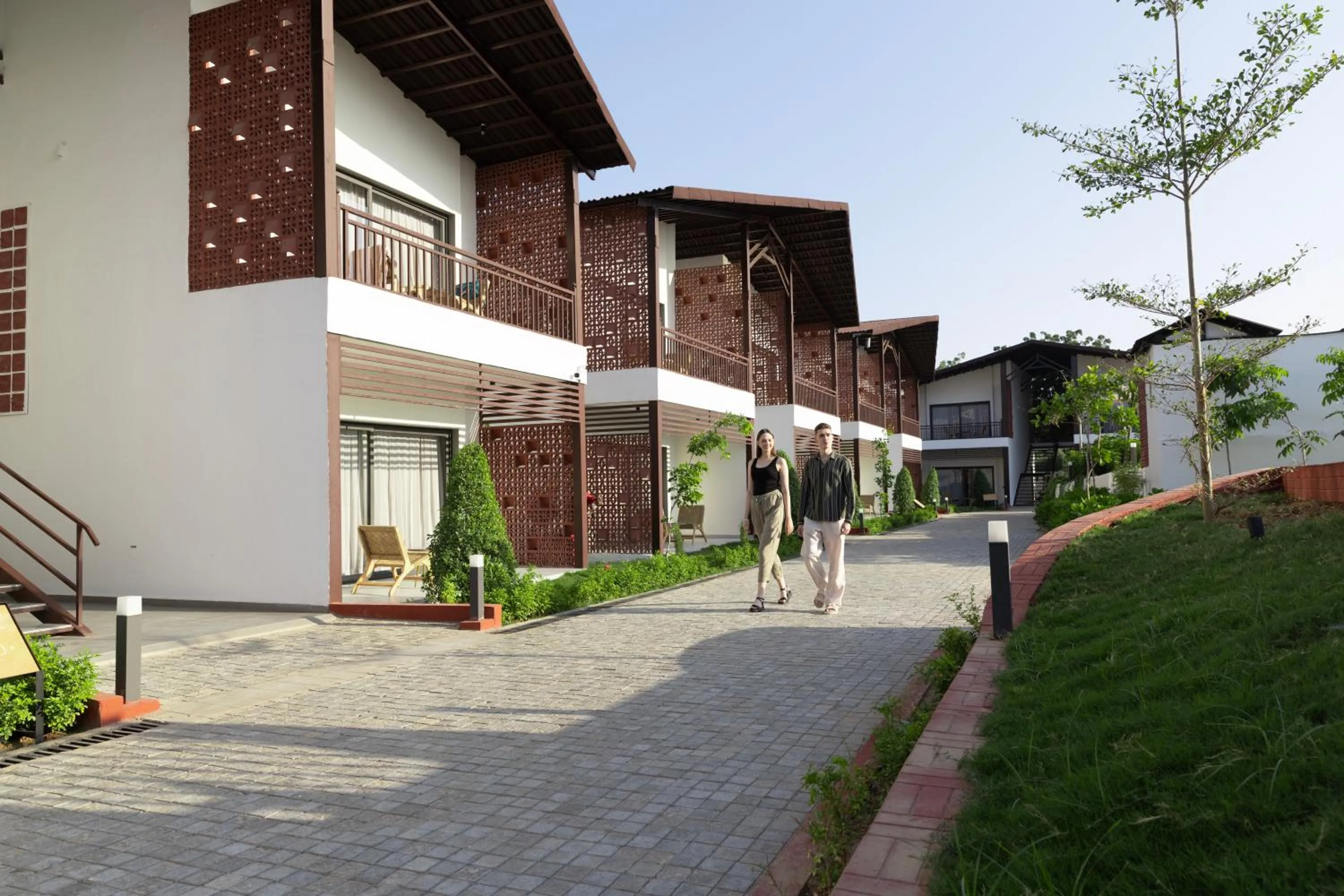 Garden view in Evoke Dholavira