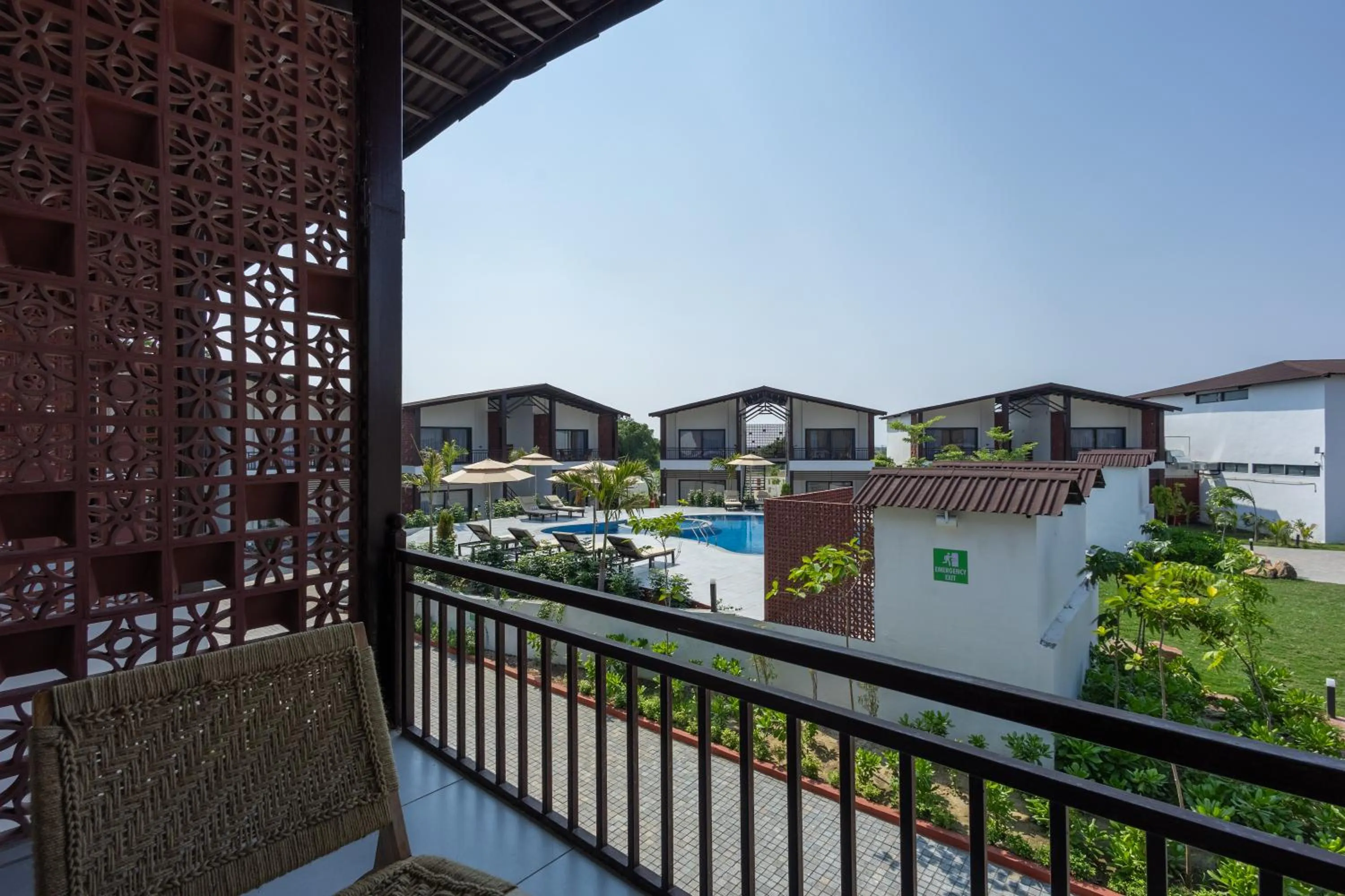 Balcony/Terrace in Evoke Dholavira