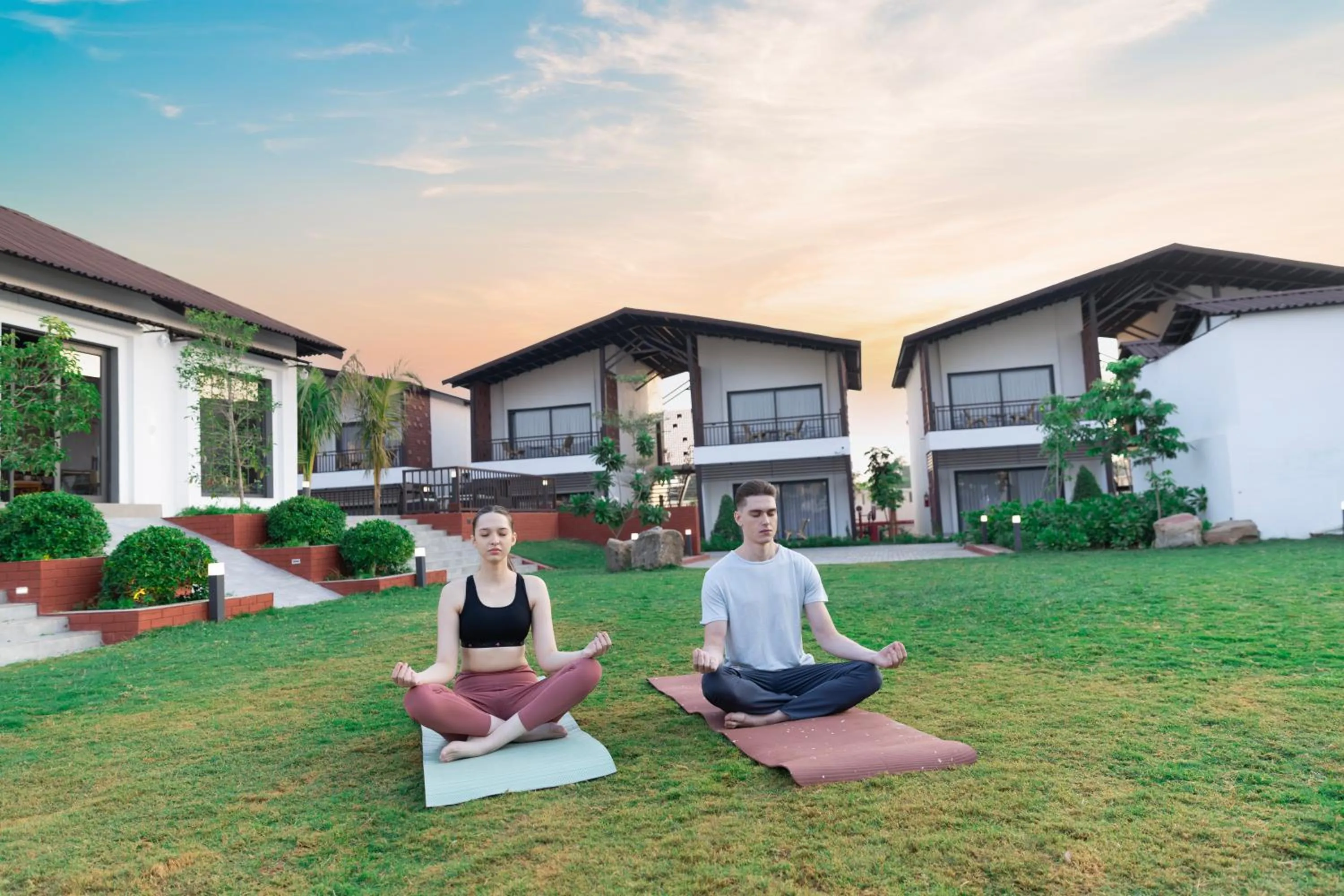 Garden in Evoke Dholavira