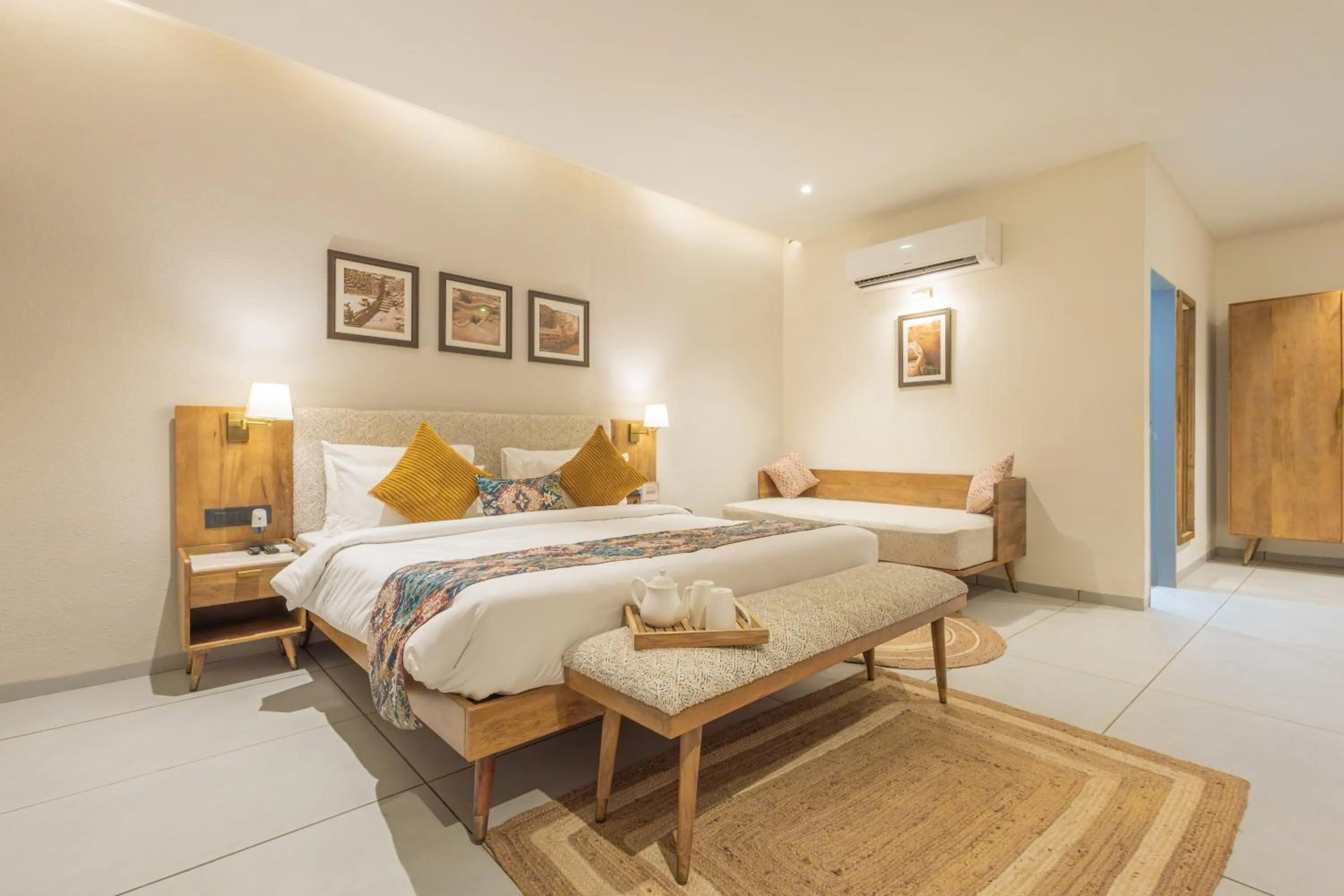 Bedroom, Bed in Evoke Dholavira