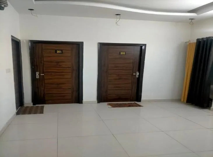 Lobby or reception in Krishna Cottage, Vrindavan