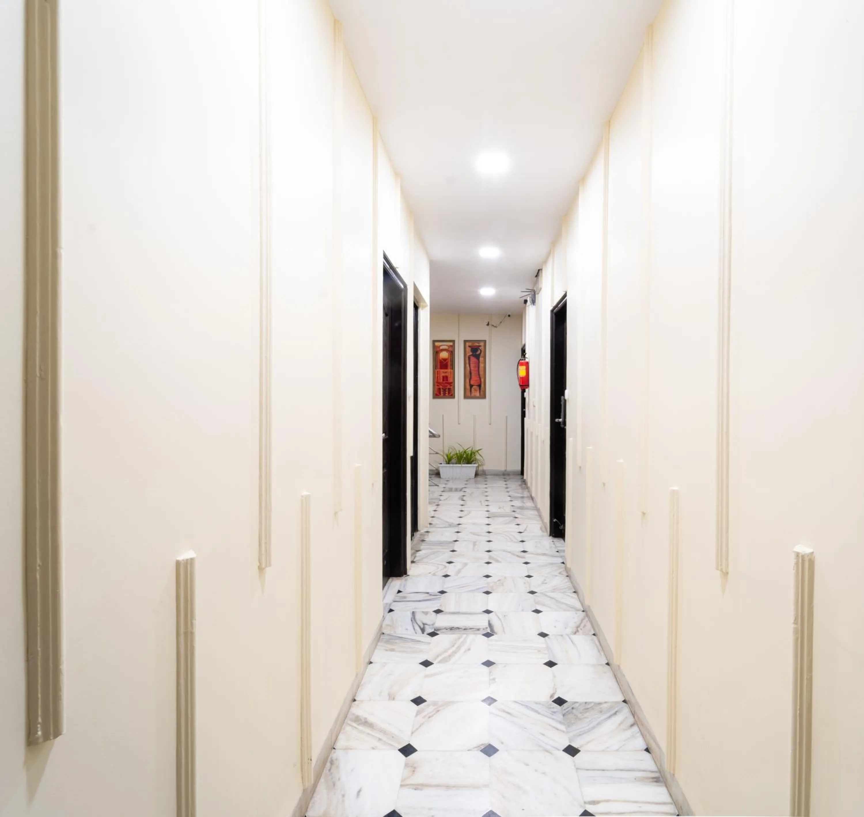 Property building in Hotel Posada