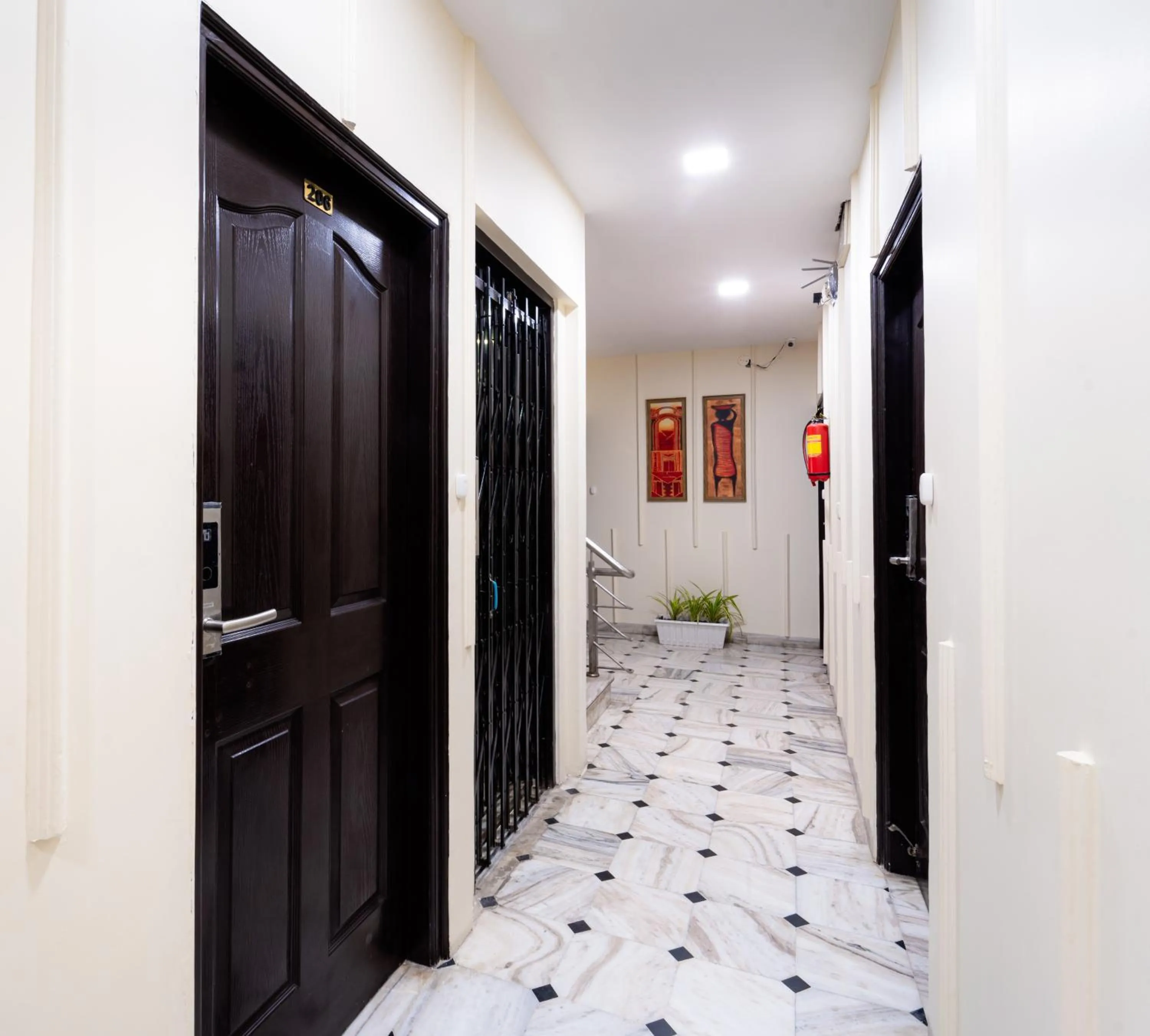 Property building in Hotel Posada