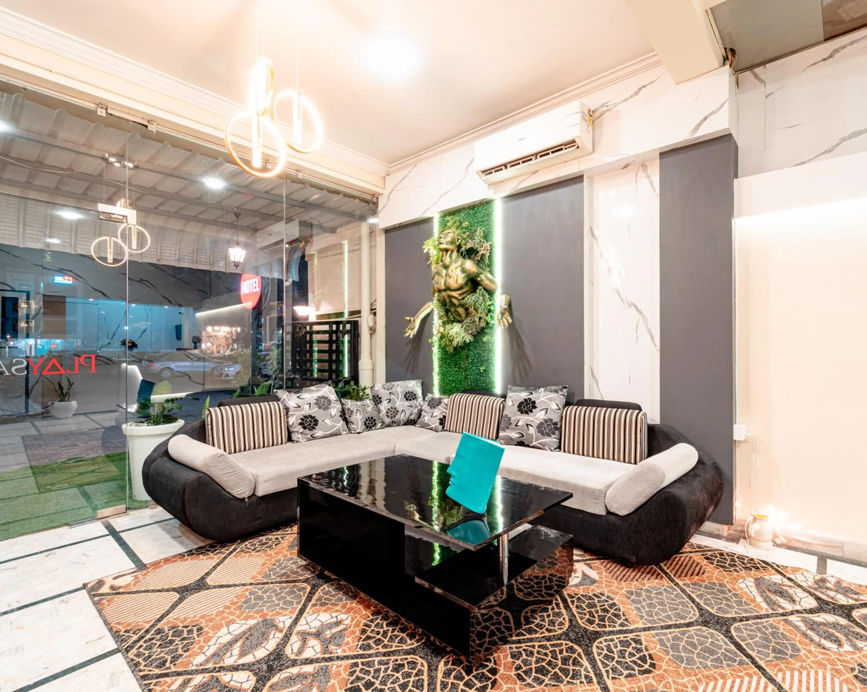 Lobby or reception in Hotel Posada