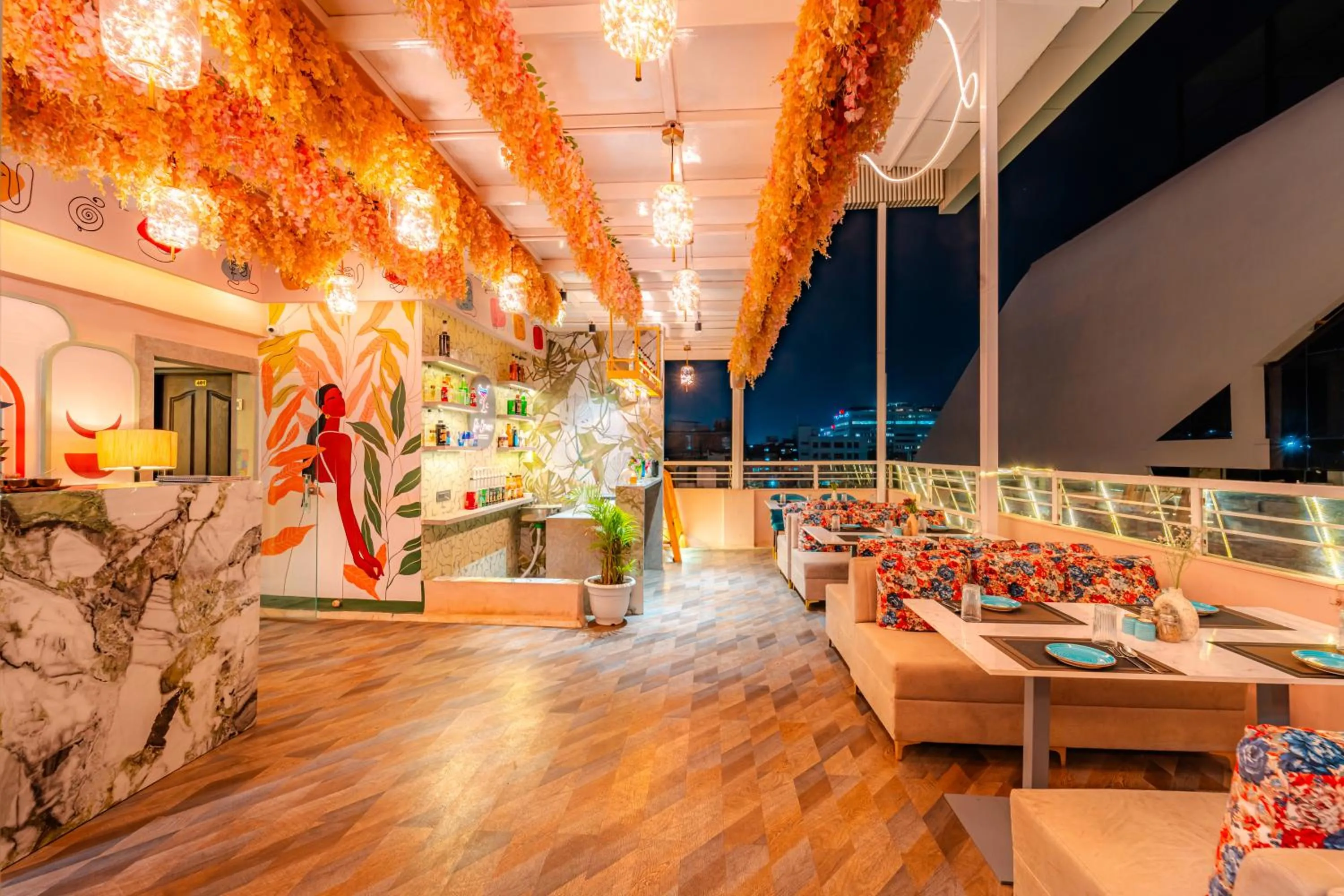 Restaurant/places to eat in Hotel Posada