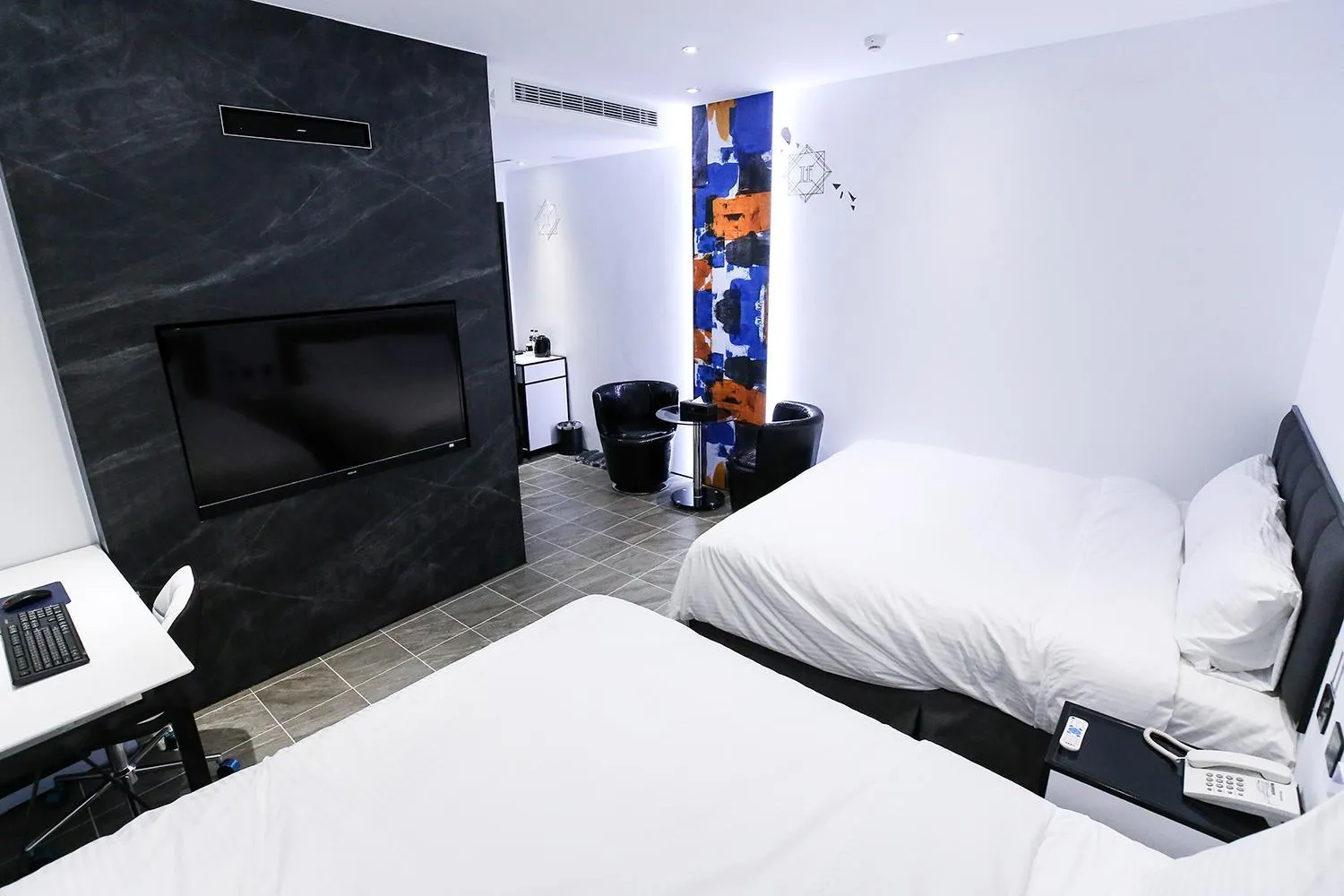 Bed in IF漫旅館 IF Motel