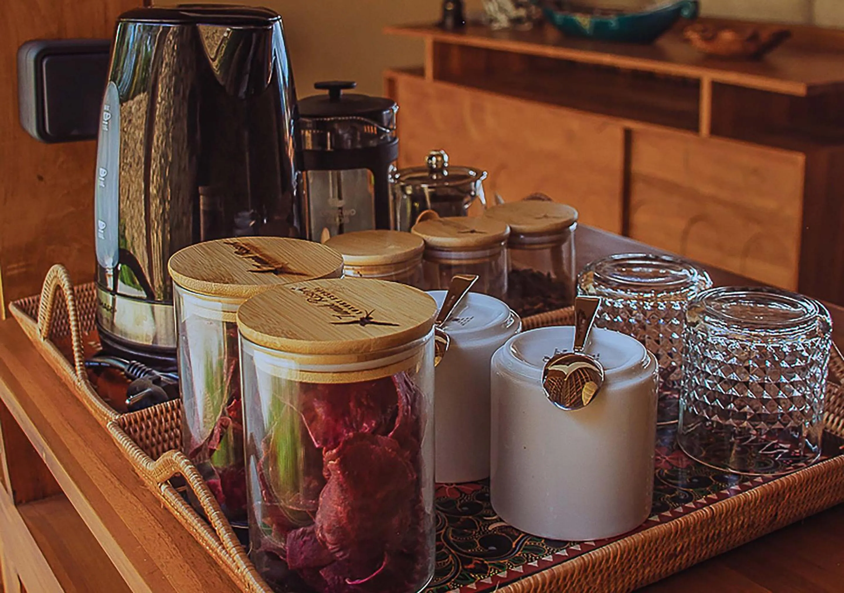 Coffee/tea facilities in TUNAK Resort Lombok